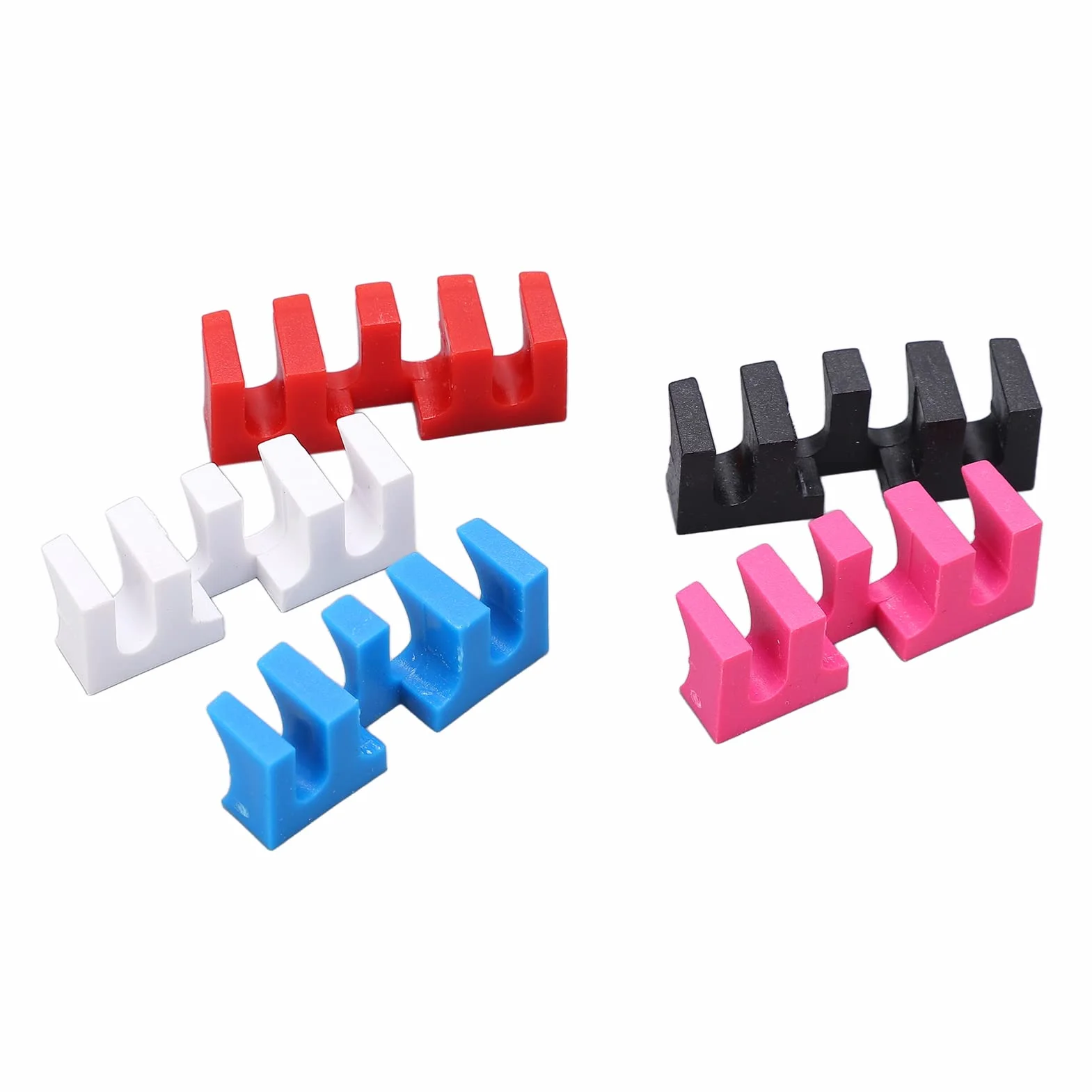 Épandeur de Charge de Raquette de Badminton 5 pièces Adaptateur Protecteur de Chaîne