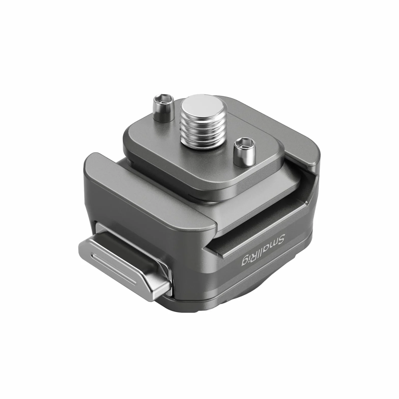 SMALLRIG Plaque de Montage Universelle à Dégagement Rapide, Rail NATO QR-Slide Double Direction, Charge Jusqu'à 5 kg pour Caméras, Moniteurs, Caméras d'action, HawkLock H21-4491