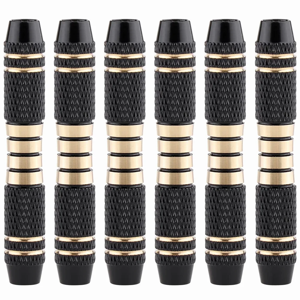 MagiDeal 6pcs Corps De Fléchette 16g Replacement Pointe Douce Acier
