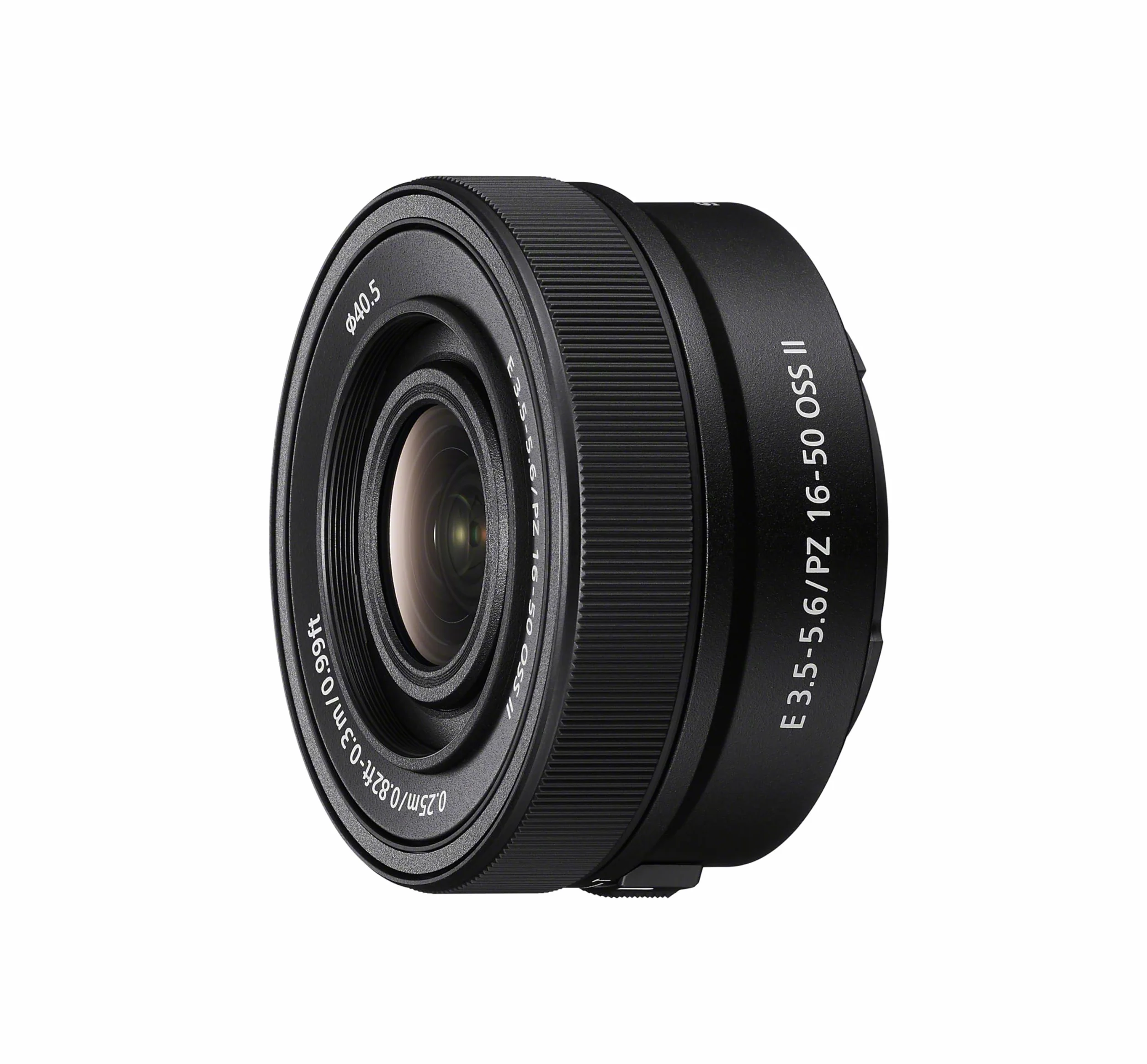 Sony E PZ 16-50mm F3.5-5.6 OSS II | Objectif Zoom Standard motorisé Retractable Compact pour boîtier Sony Hybrides Monture E à capteur APS-C.