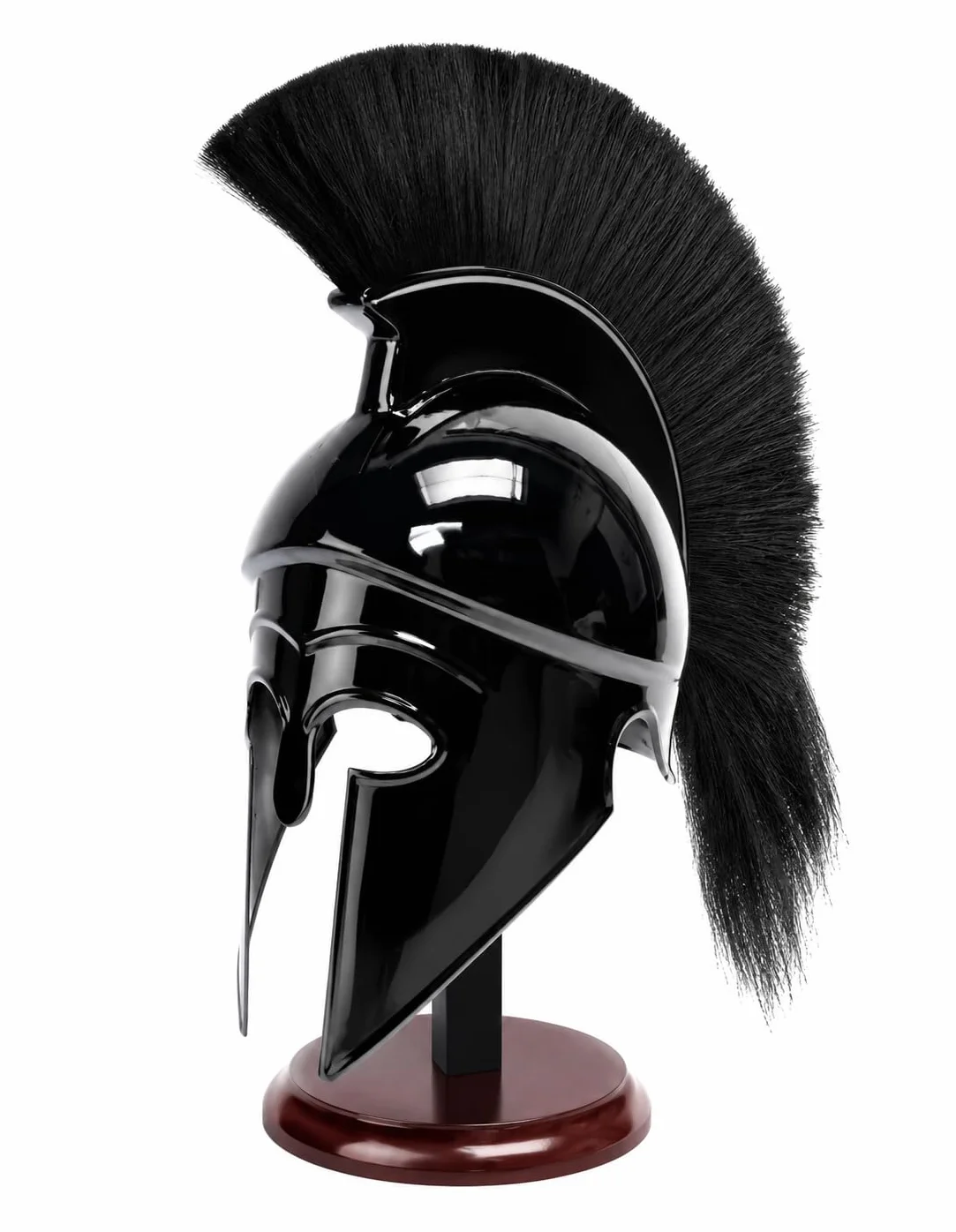 Casque grec corinthien Thorinstruments réplique Spartiate médiéval avec support