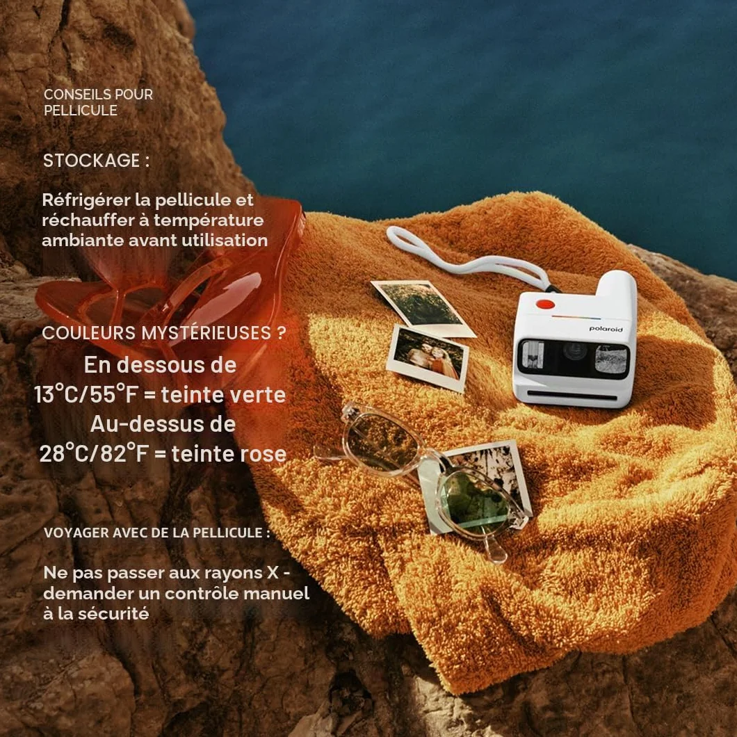 Polaroid GO Film Couleur 16 Photos Generation 2