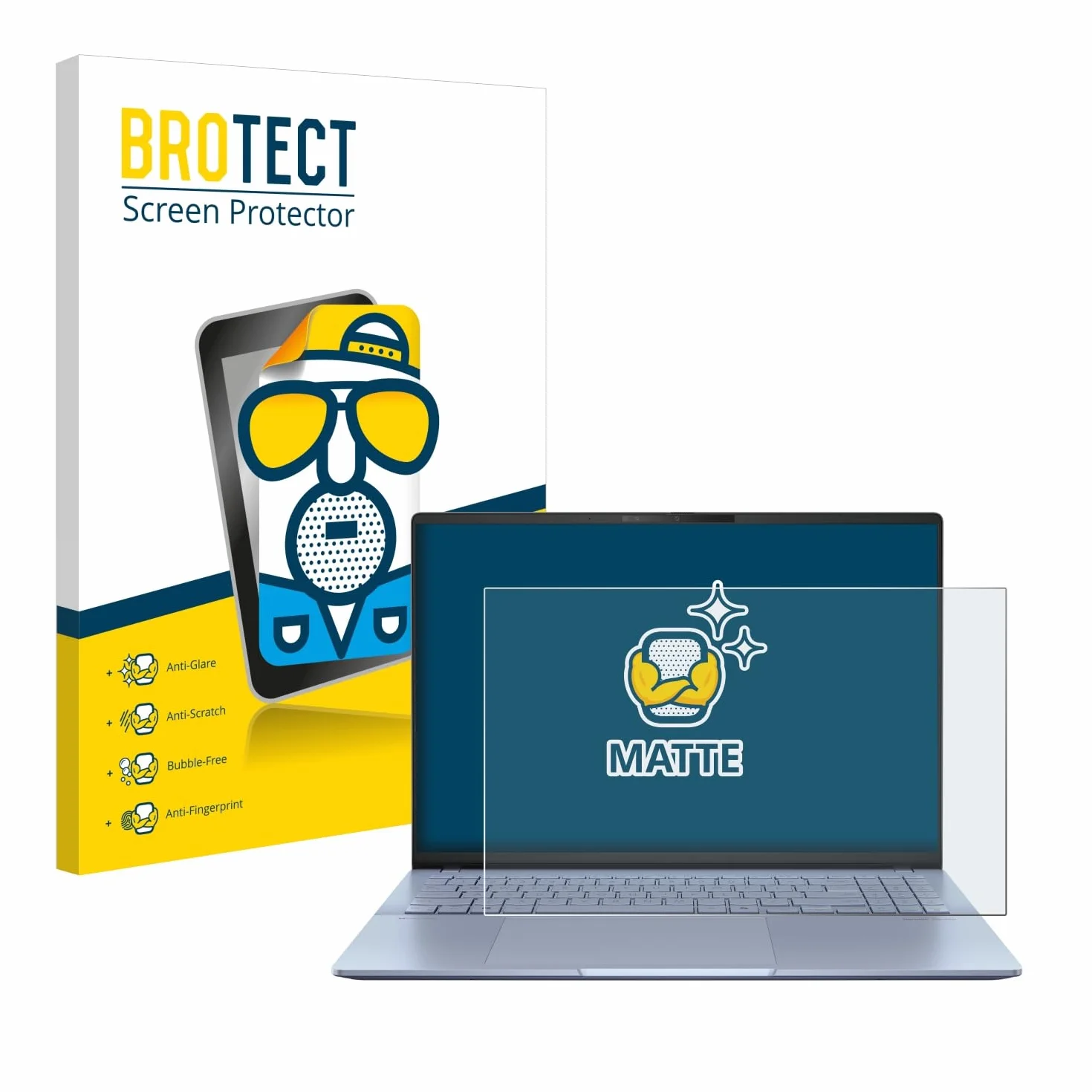 Brotect Protection Ecran Anti-Reflet pour ASUS Vivobook S16 OLED S5606 Film Mat
