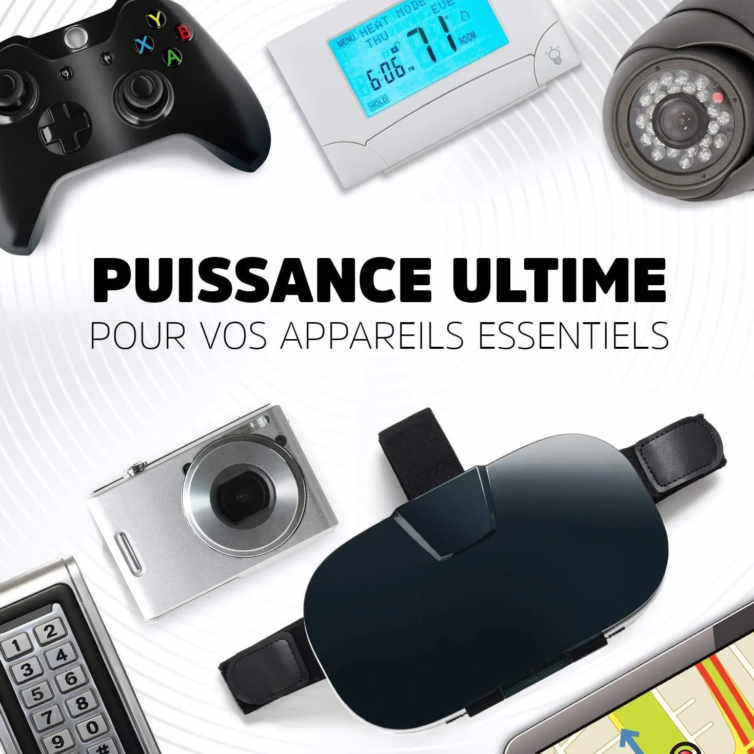 Energizer Ultimate Lithium Piles AA Lot de 4 - Longue Durée pour Appareils à Haute Consommation