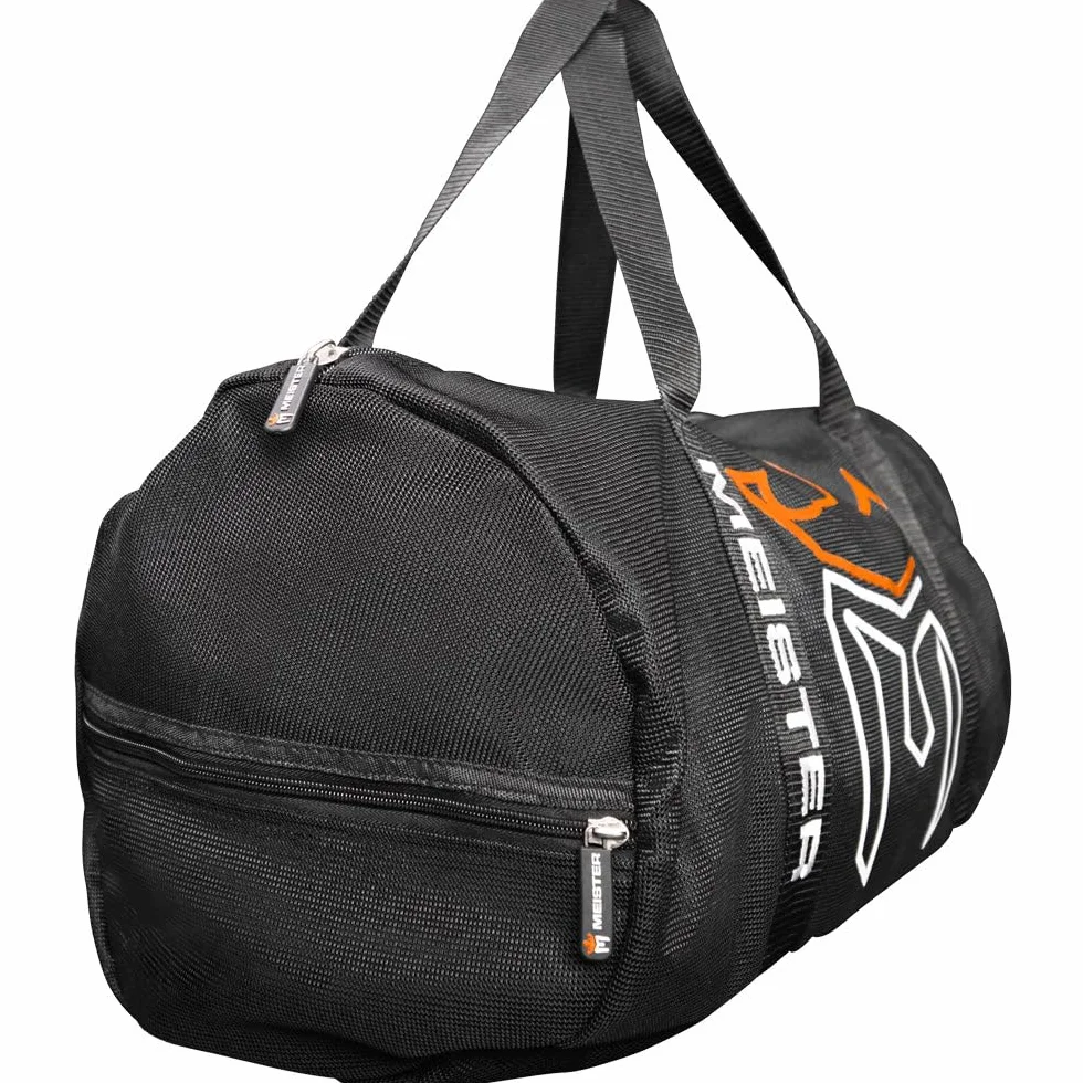 Meister Sac de Sport Respirant Classic en Mesh à Mailles Noir