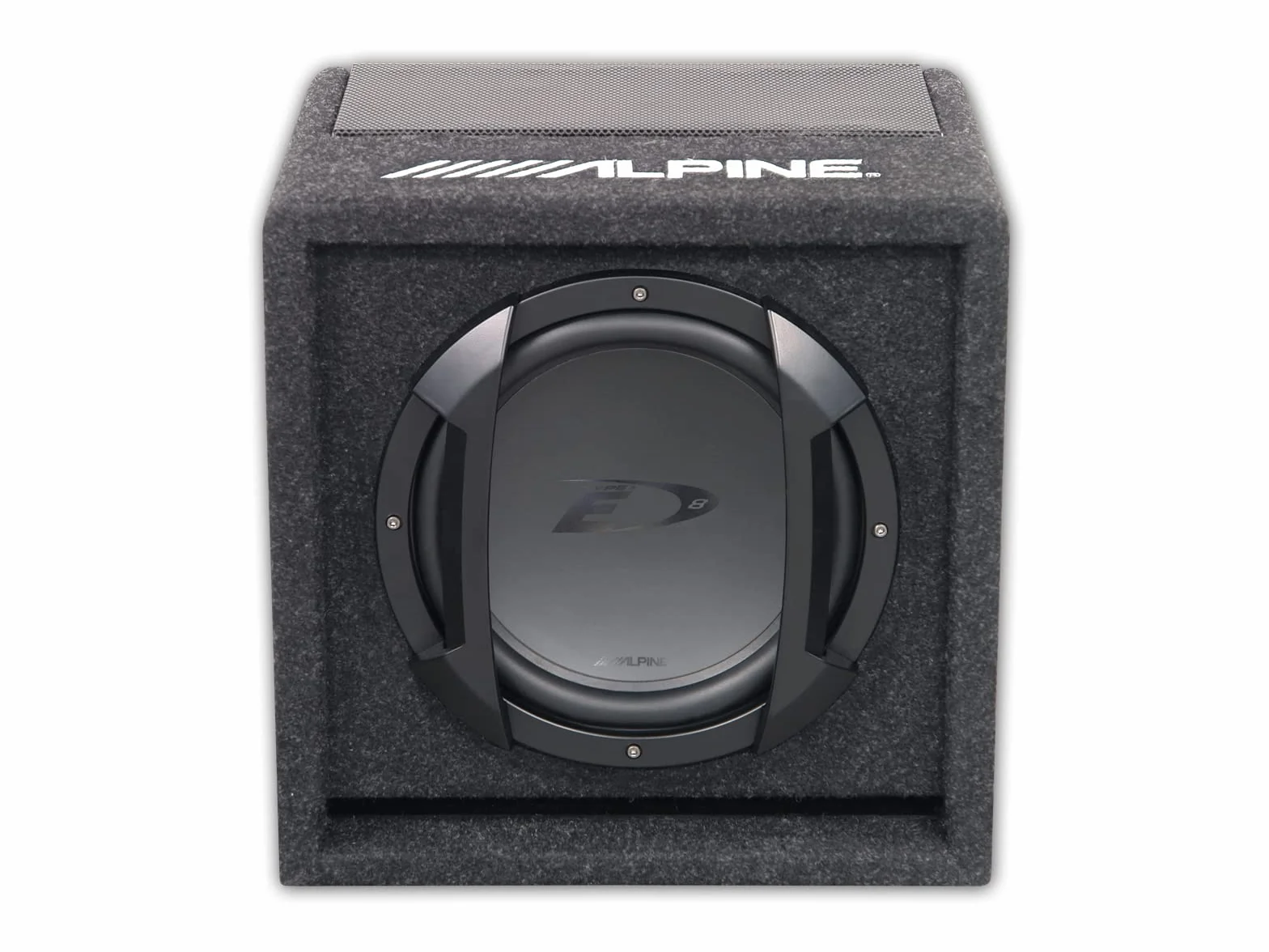 Alpine SWE-815 subwoofer/caisson de basses 100 W Caisson de basse actif Noir - Subwoofers/caissons de basses (100 W, Caisson de basse actif, 34 - 1500 Hz, 300 W, 91 dB, 4 Ohm)