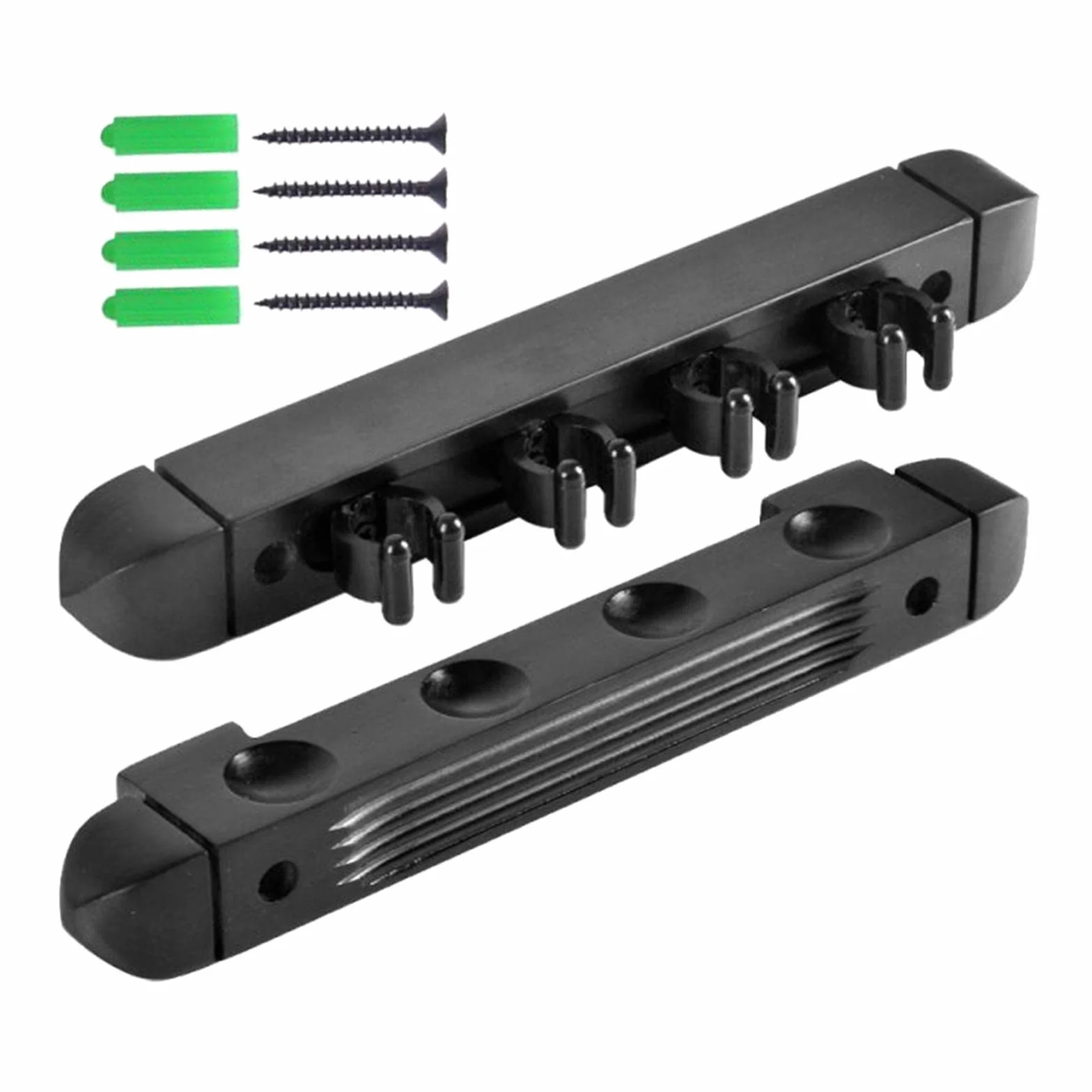 SM SunniMix Porte-queues Noir Mural 4 Porte-Queue De Billard Support Accessoires