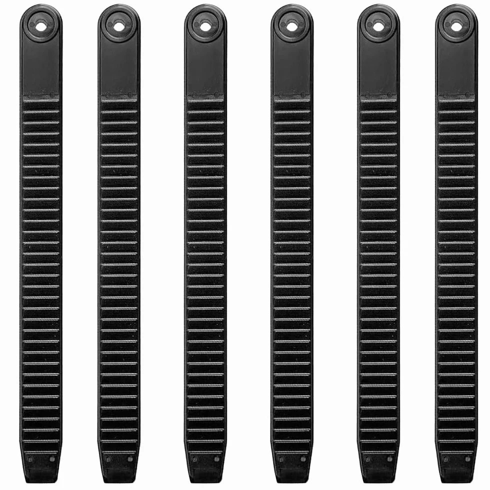 Sangles de fixation pour snowboard - Lot de 6 pièces de rechange