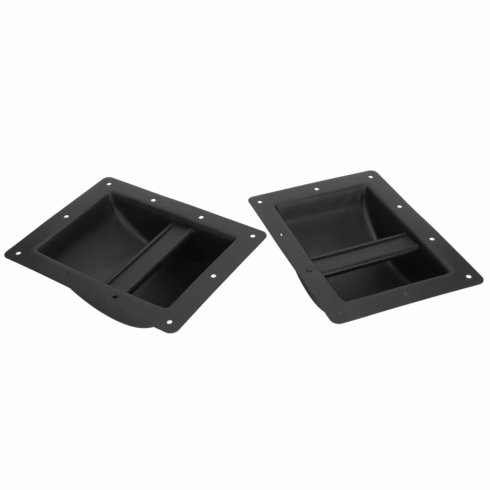 2pcs Haut parleur Poignées Professionnel en Acier de Remplacement pour Armoire Audio Poignée de Transport pour les Audios de Scène