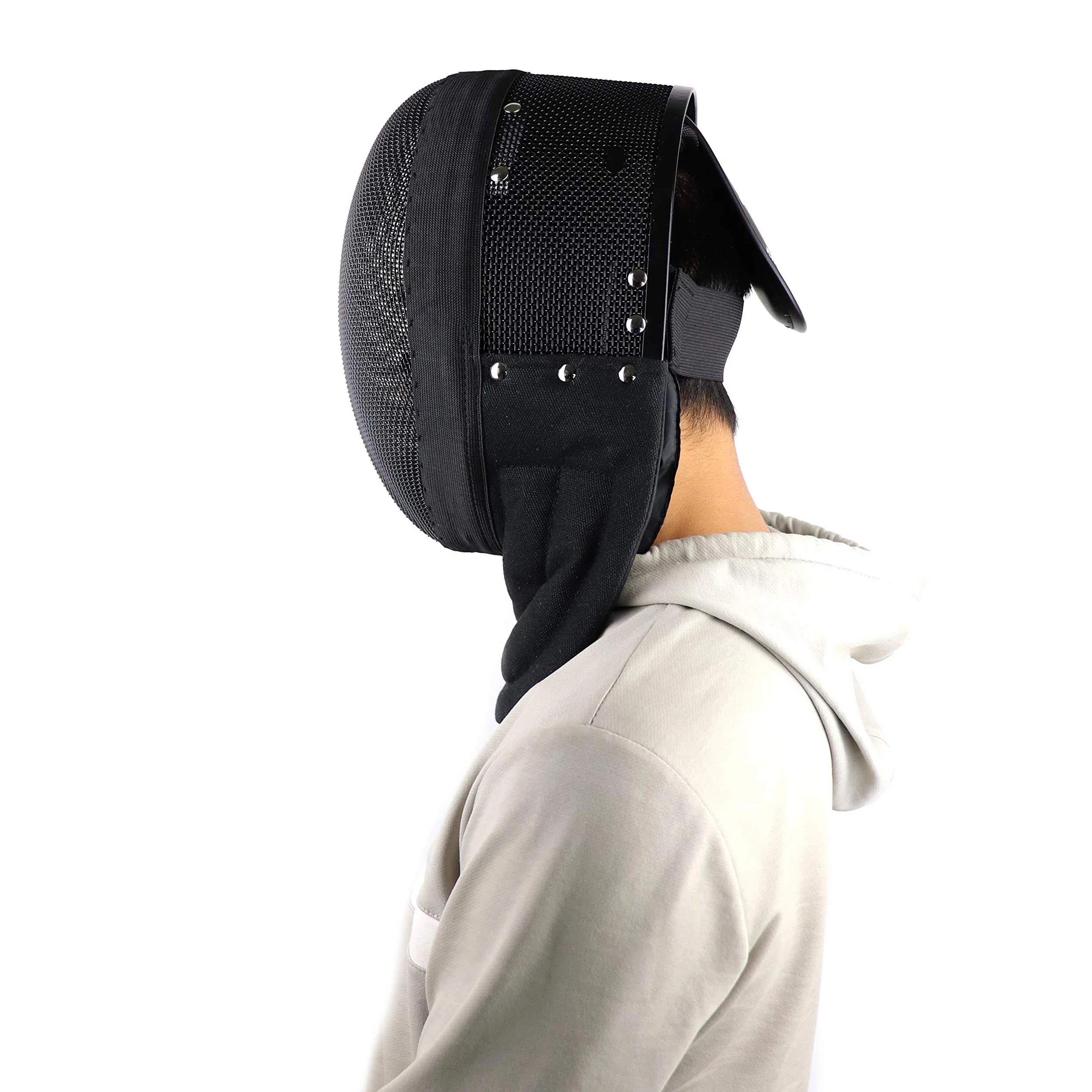 LEONARK Armoury AR7011 Masque d'escrime certifié CE 350N Nationale avec Sac de Rangement
