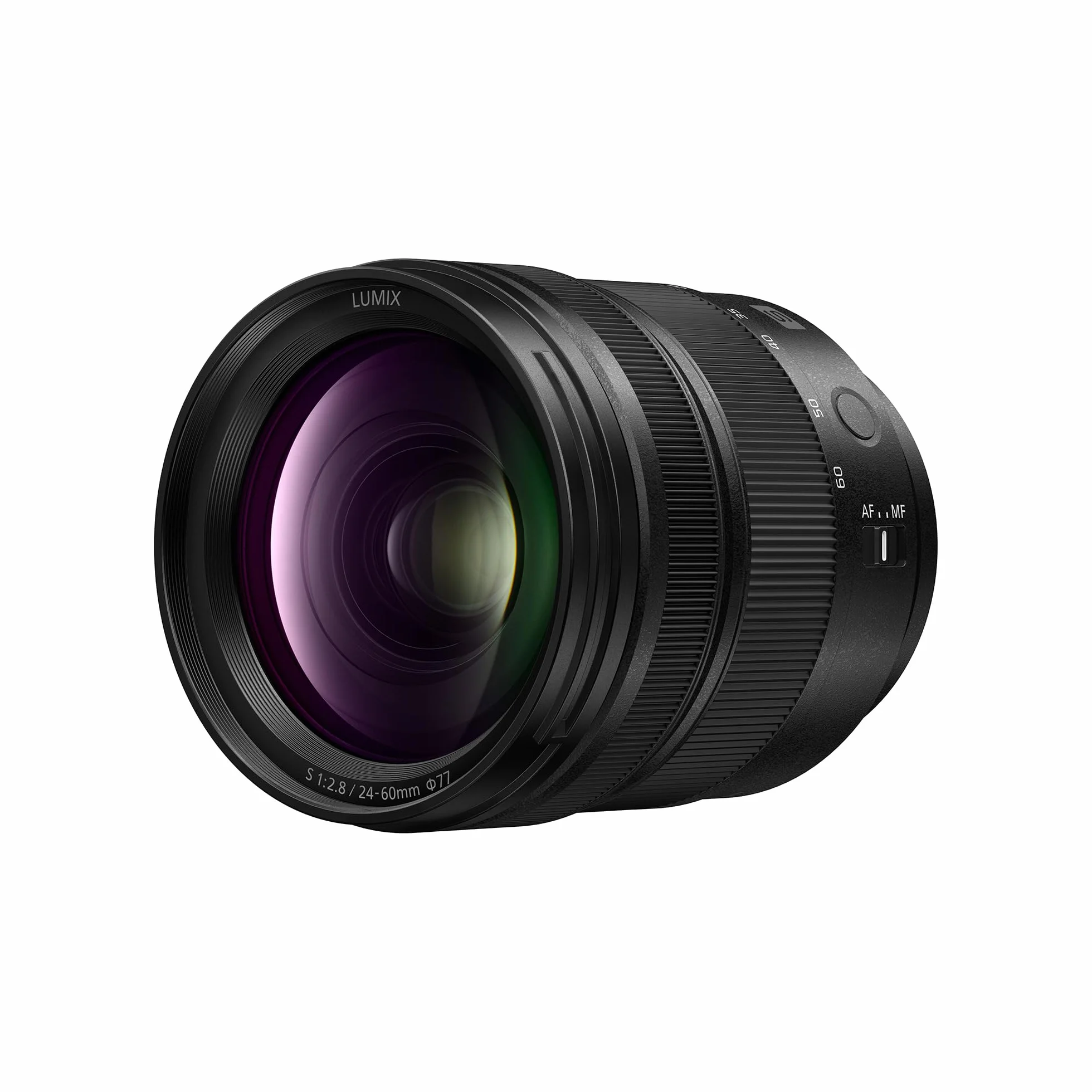 Panasonic Lumix S 24-60mm F2.8 Objectif Plein Format S-R2460 Grand Angle Tropicalisé Noir Monture L