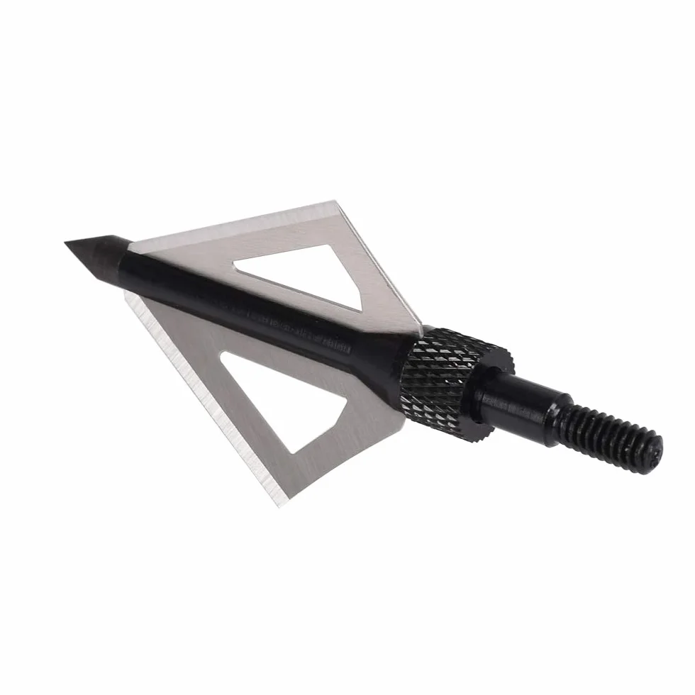 NIKA ARCHERY Lot de 12 pointes de flèches 100 grains pour tir à l'arc de chasse