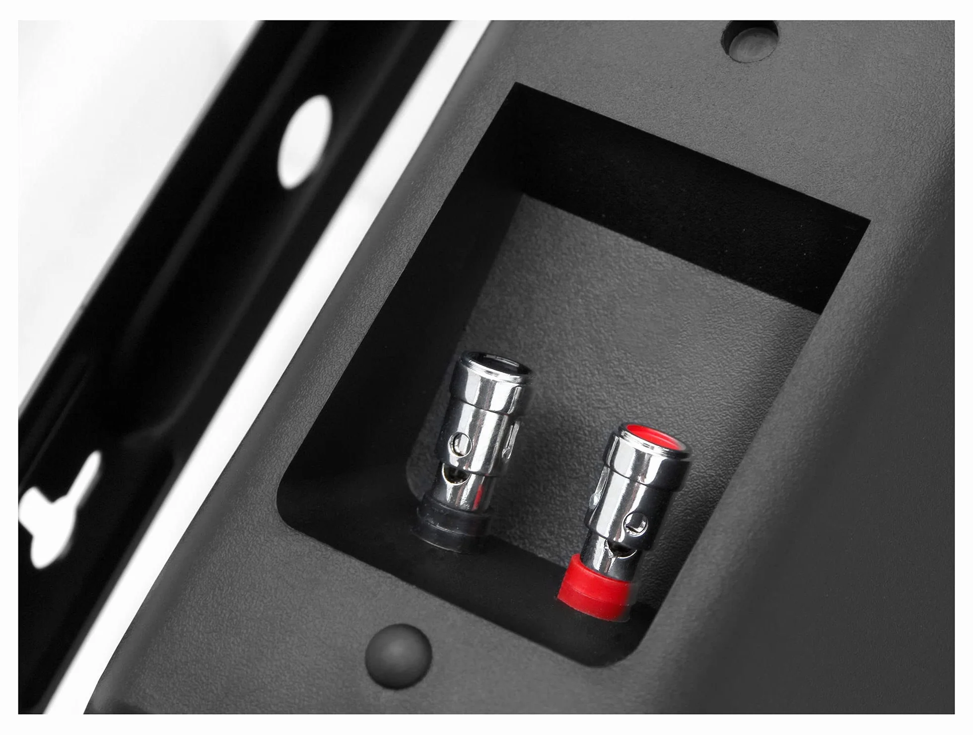 Pronomic USP-430 BK Paire d'Enceintes Murales HiFi - Enceintes 2 Voies en Set - Idéal pour Restauration et Terrasse - Support Mural Inclus pour Fixation - Puissance 120W - Noir