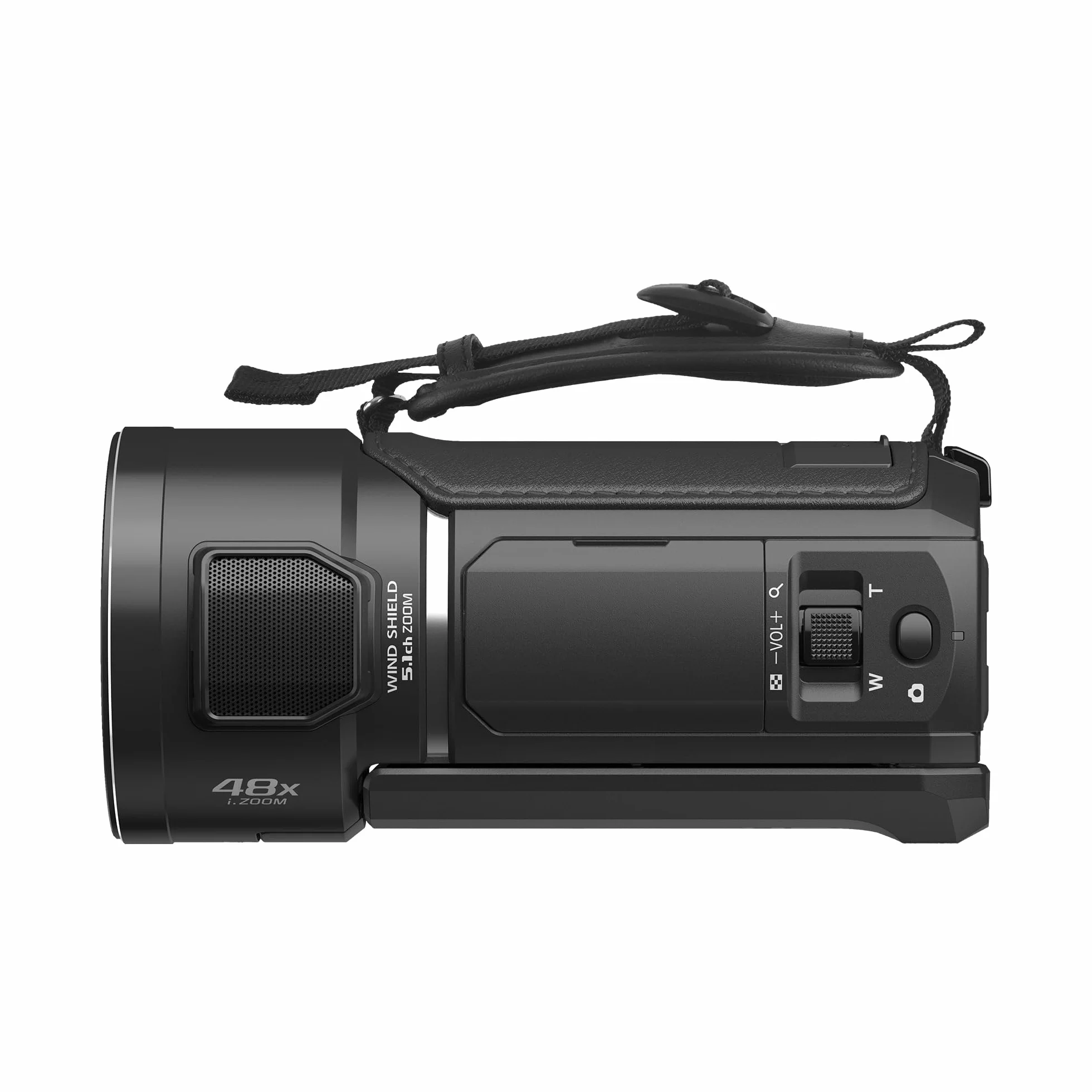 Panasonic V900 Caméscope Full HD 50p Zoom Optique 24x Grand Angle 25mm Noir Version Française