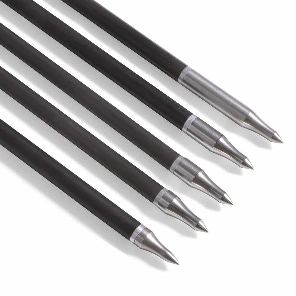 Pointe de Flèche de Tir à l'arc en Acier Inoxydable 75-300 Grain SHARROW 12pcs