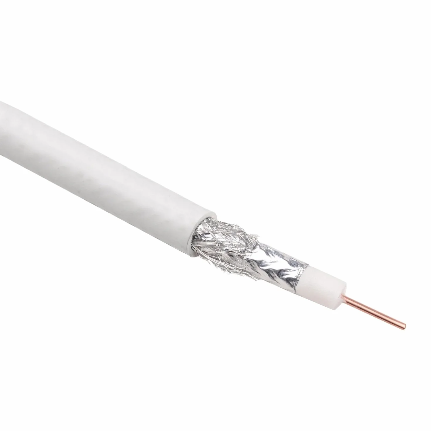 Maclean MCTV-574 SAT Antenne Câble coaxial 1.0CCS RG6 25M