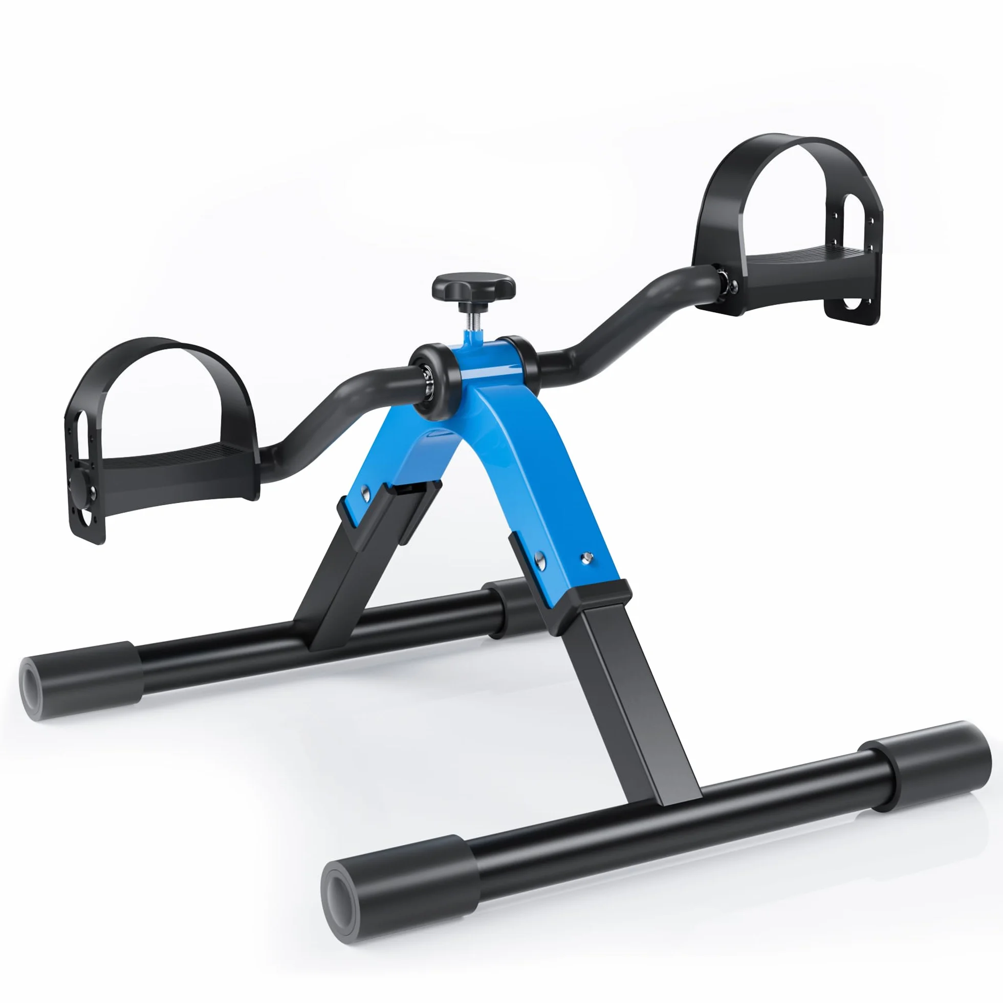 Mini Vélo d'appartement Pédalier pour Personnes âgées, Machine d'entraînement Bras sous Bureau