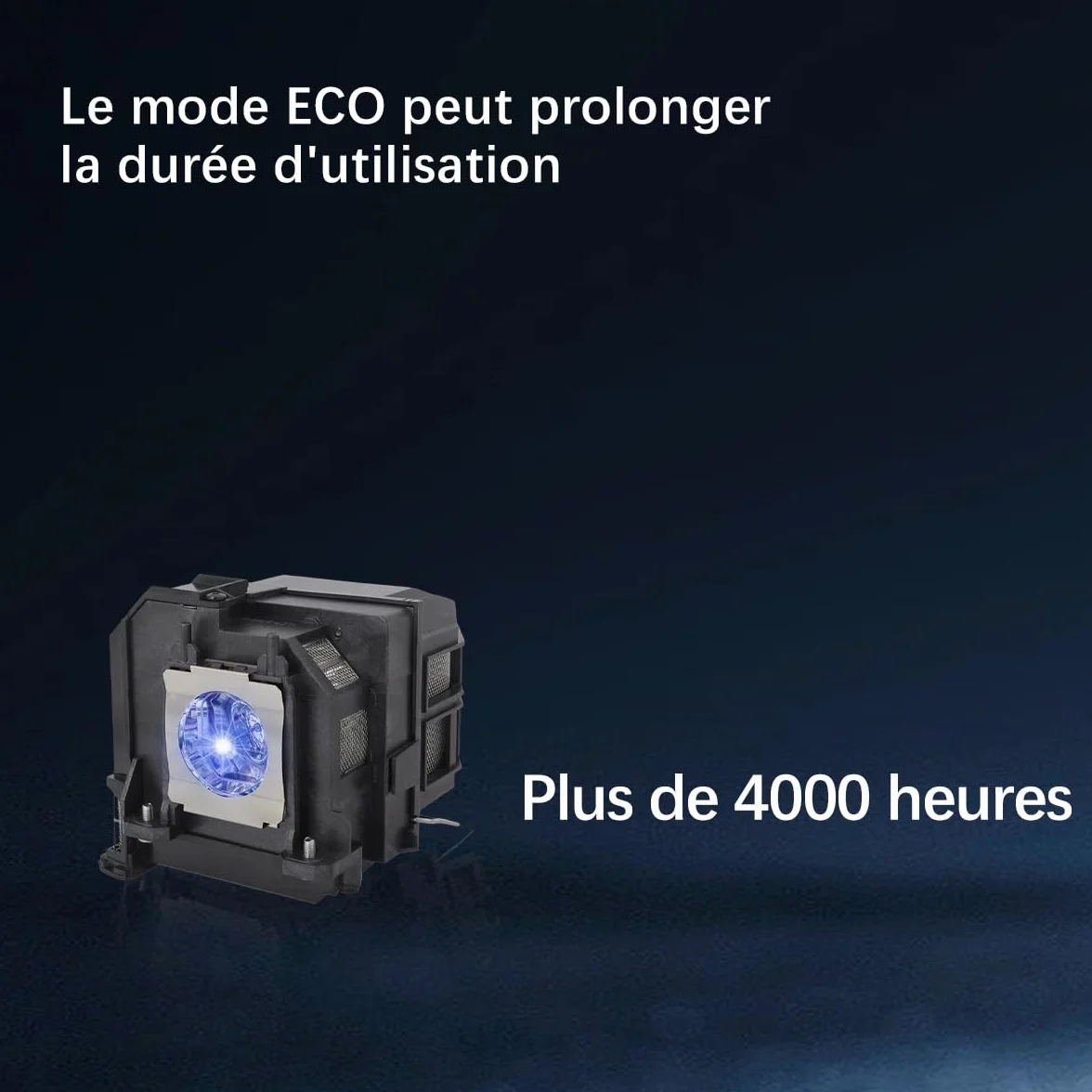 EL PLP90 Lampe de remplacement pour projecteur compatible avec Epson V13H010L90 EB-670 EB-675W EB-675Wi PowerLite 675W EB670 EB675W EB675Wi 675W avec boîtier