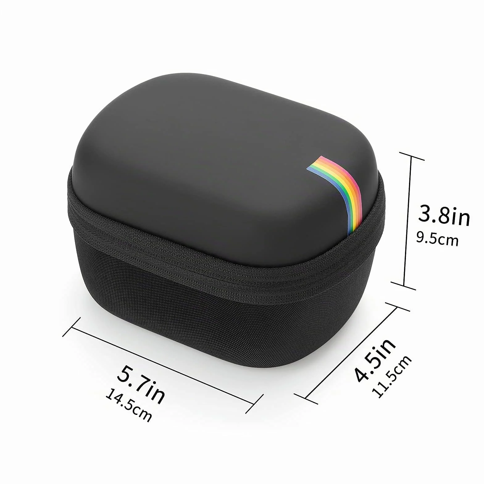 Yinke Étui Housse Polaroid Go Appareil Photo Instantané Coque Rigide Protection Sac Voyage Noir Classic