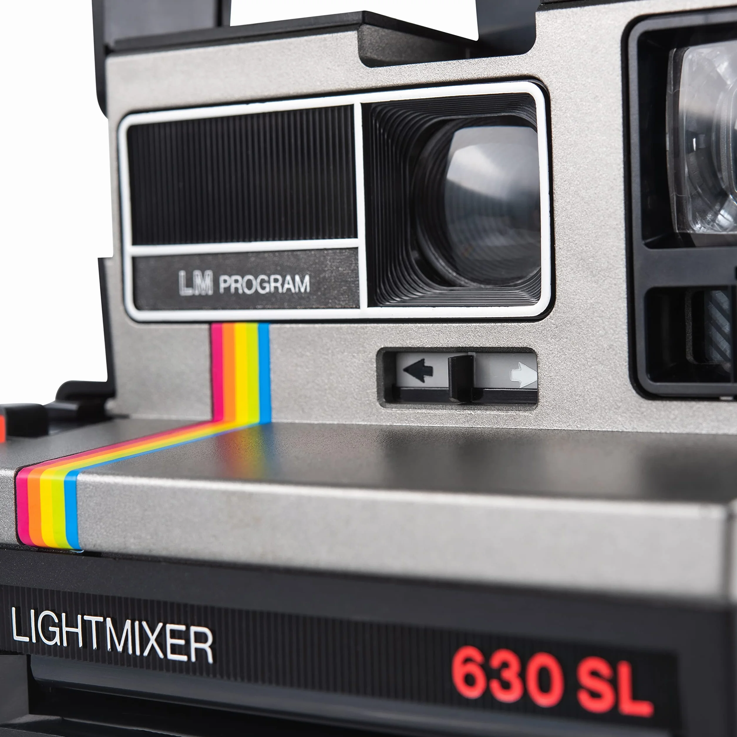 Polaroid 630 SL Lightmixer Silver woth Rainbow Stripe