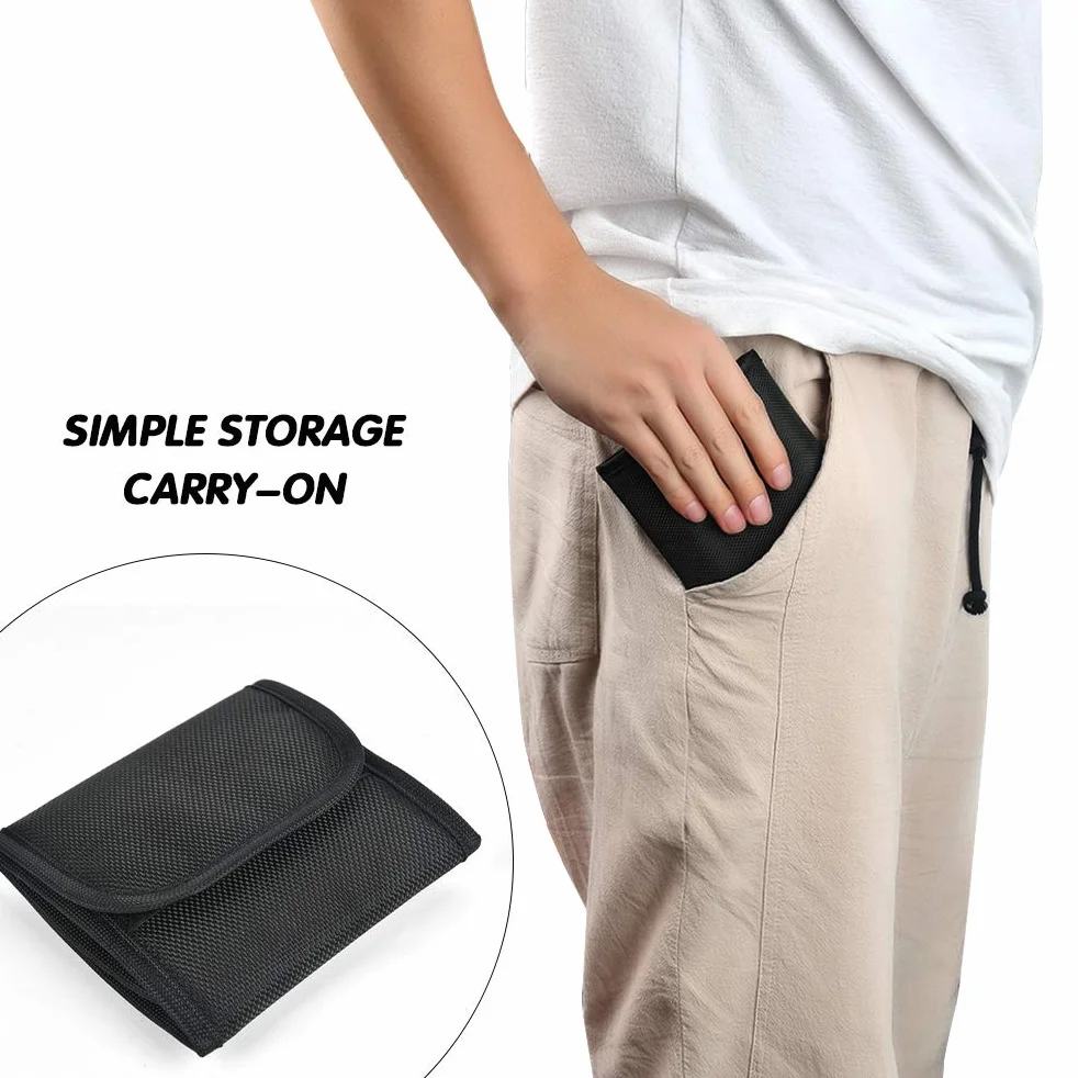 THETHO Pochette-Filtre Sac de Transport 3 Poches pour Filtres pour Appareils Photo Numériques Houss Filtres pour Stocker Tous Les Filtres Circulaires ou Carrés des Appareils Photo Numériques