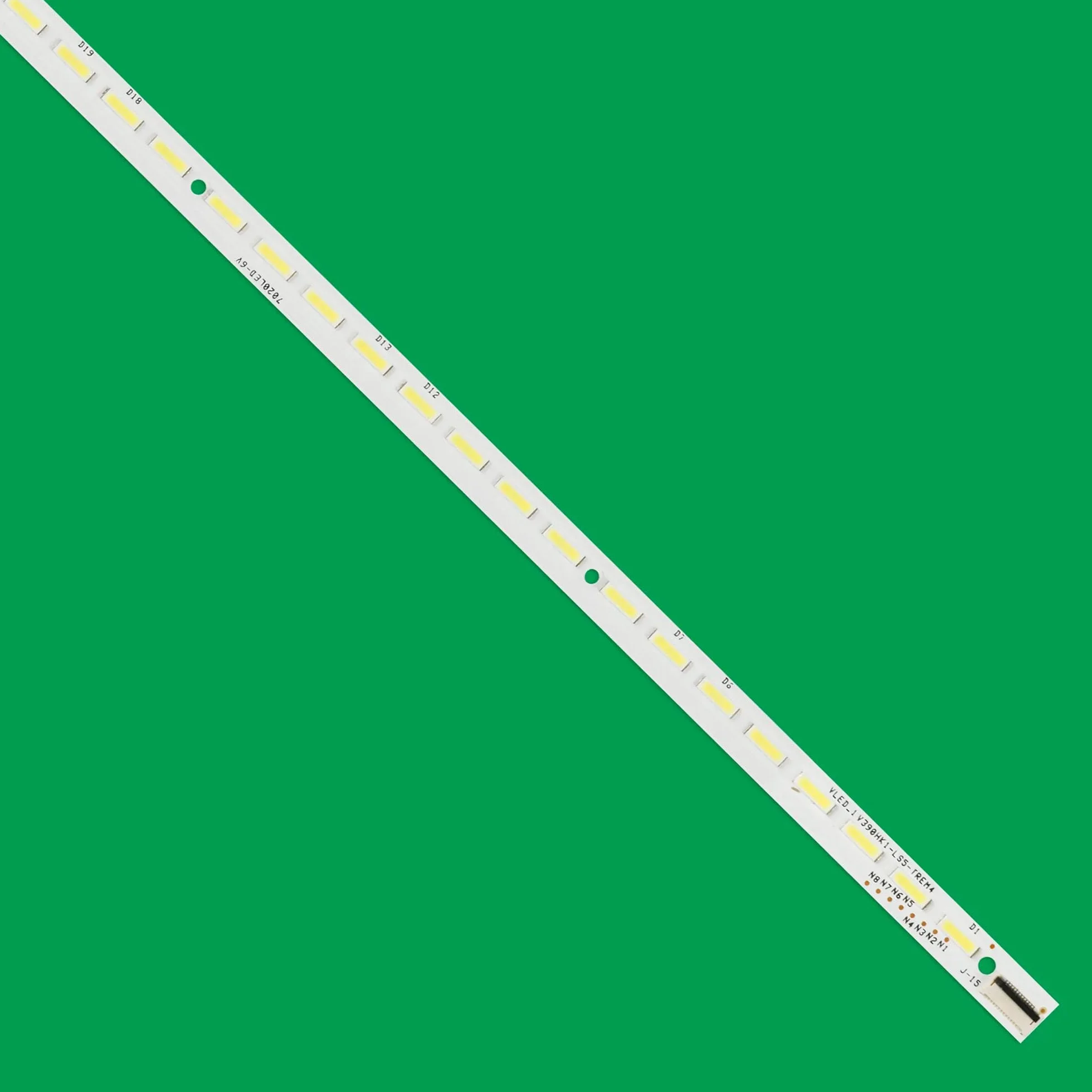 Bande LED 495mm 48 diodes Hisense LE39A720 LED39K300J LE39A700K L39EM58C V390HK1-LS5-TREM4