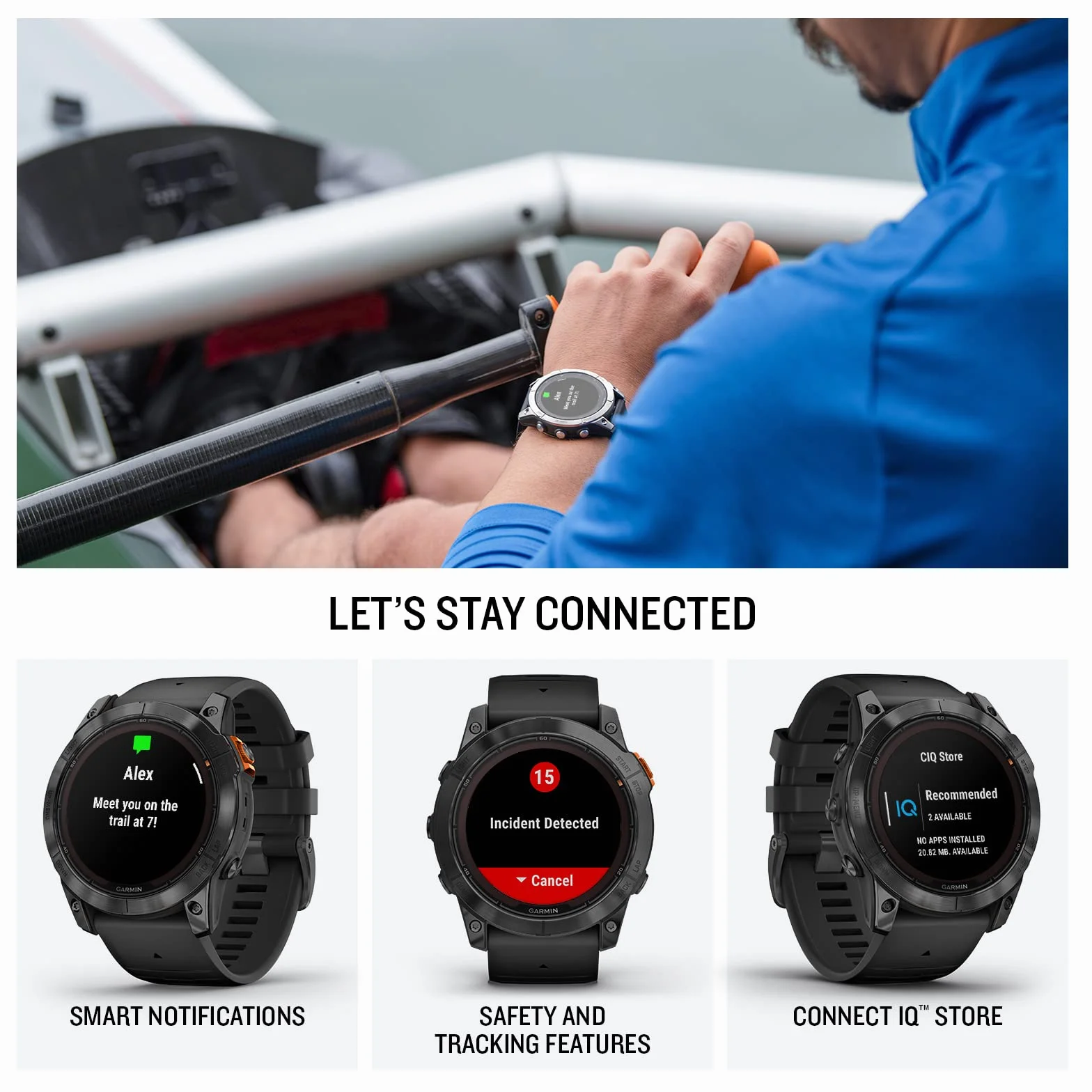 Garmin fēnix 7X Pro Solar Montre GPS Multisports connectée Boîtier 51 mm Bracelet Noir