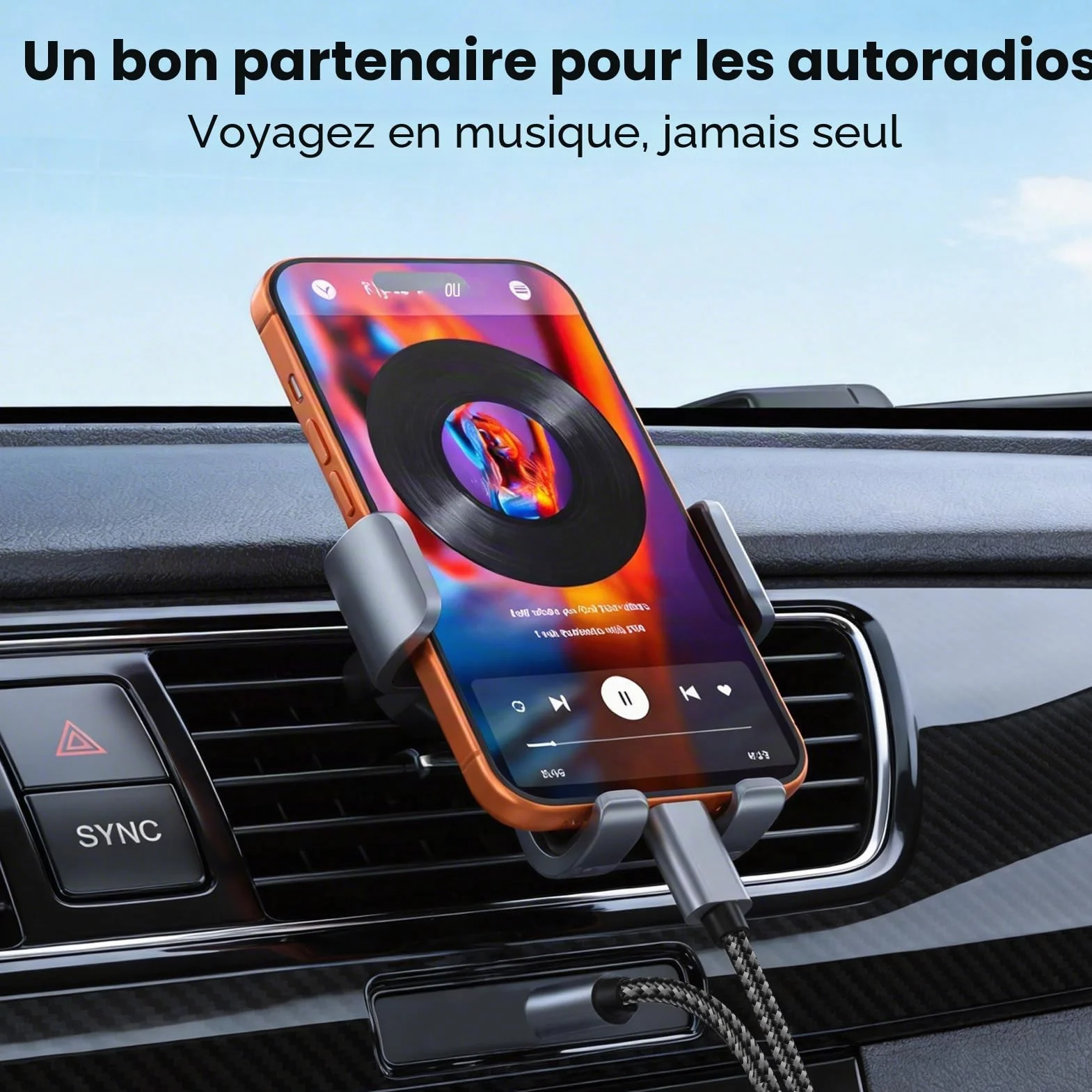Câble USB C vers Jack 1.5M,USB C vers Auxiliaire Prise Jack 3,5mm,Adaptateur USBC Jack 3.5mm Compatible avec iPhone 17 Air Pro Max/16/15,Samsung Galaxy,S25/S24/S23 Ultra,iPad,Huawei P40/Mate40
