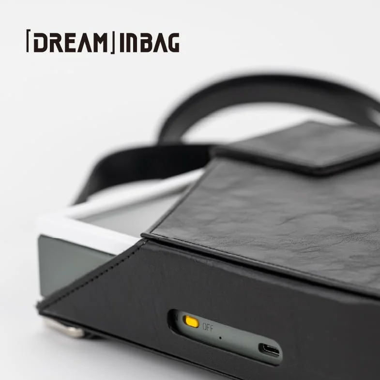 Moondrop Inbag Housse de protection pour Discdream Série 2 Sac de rangement, Noir/blanc, Portable