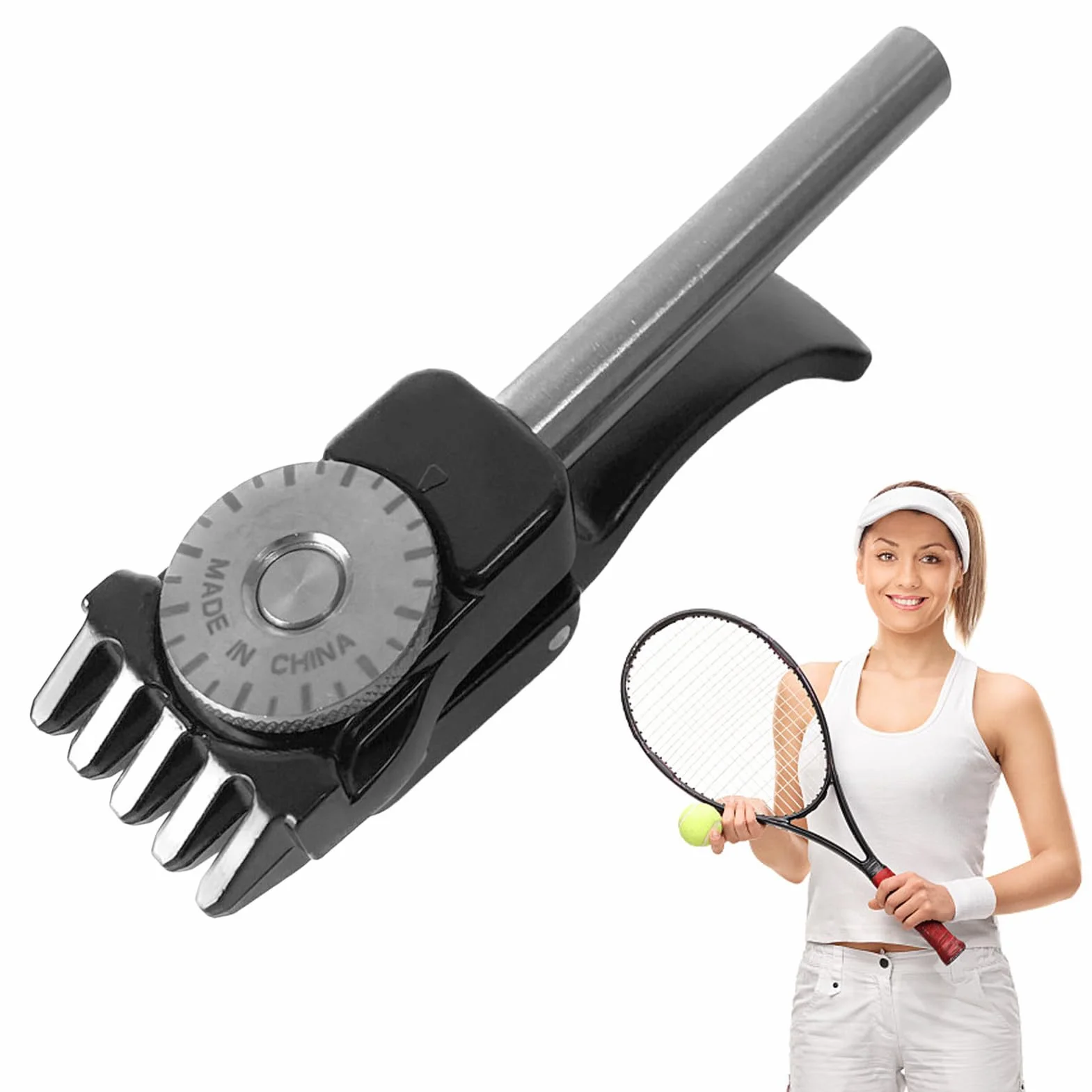 Pinces de Démarrage pour Raquette de Tennis, Pince Volante de Cordage