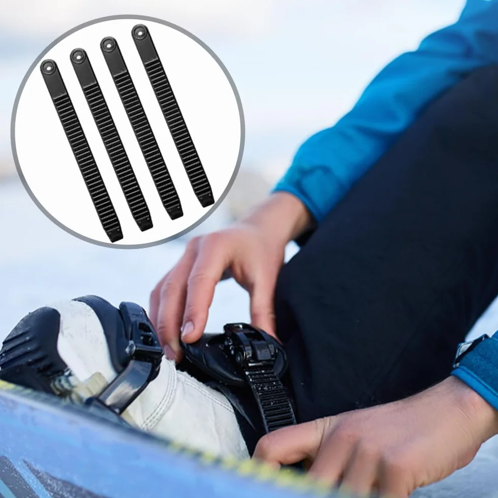 Sangles de fixation pour snowboard - Lot de 6 pièces de rechange