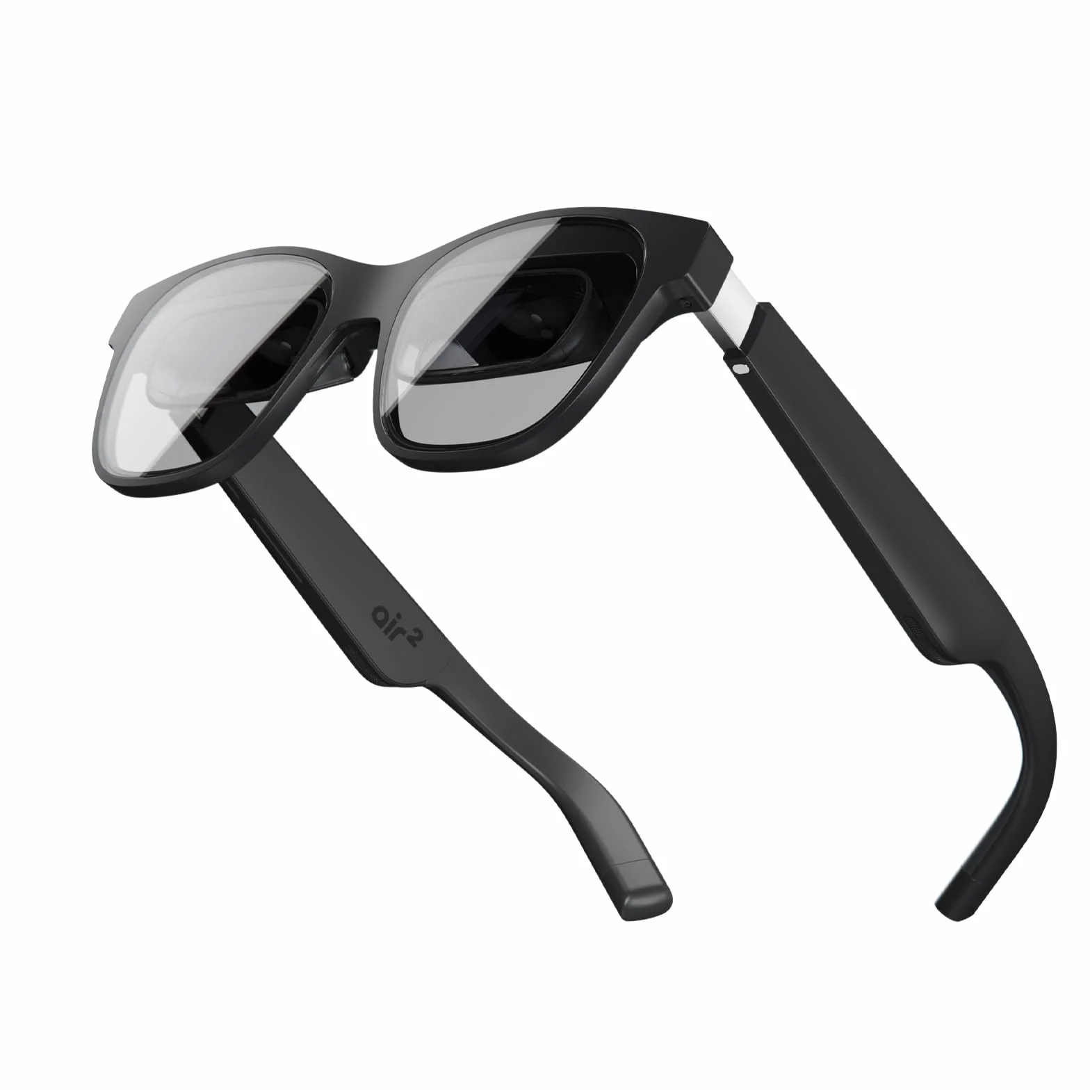 XREAL Air 2 AR Lunettes, Lunettes XR avec Écran Portable Jusqu'à 330", 72g 120Hz 1080P, Compatibles avec iPhone 17/16/15, Android(USB-C DP Uniquement),SteamDeck,ROG Ally, PC/Mac, HDMI avec Adaptateur