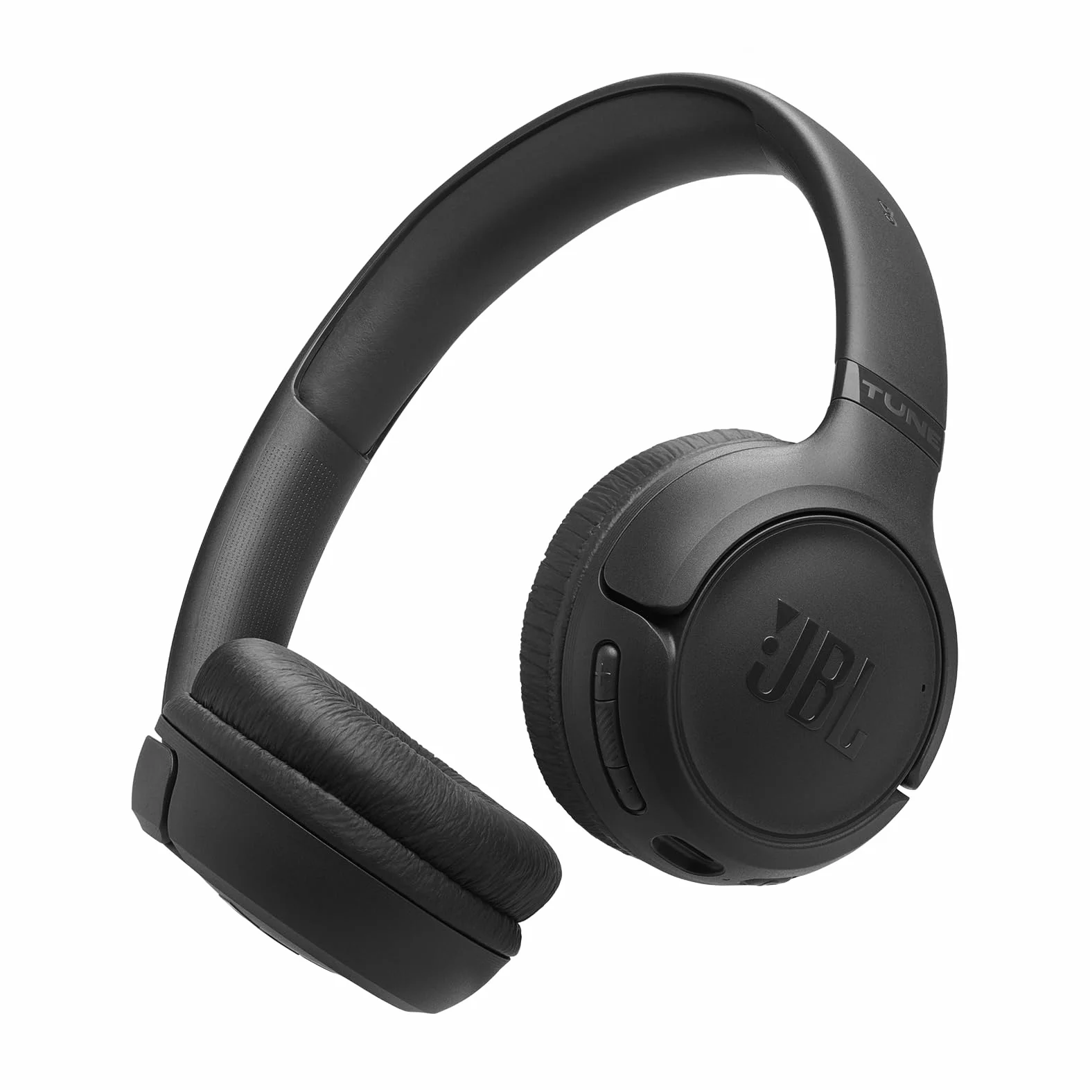 JBL Tune 530 BT, Casque Audio sans Fil, léger et Confortable, Bluetooth 6.0, autonomie jusqu'à 76 h, Charge Rapide, Design Pliable, Son JBL Pure Bass, Google Fast Pair, Microsoft Swift Pair, Noir