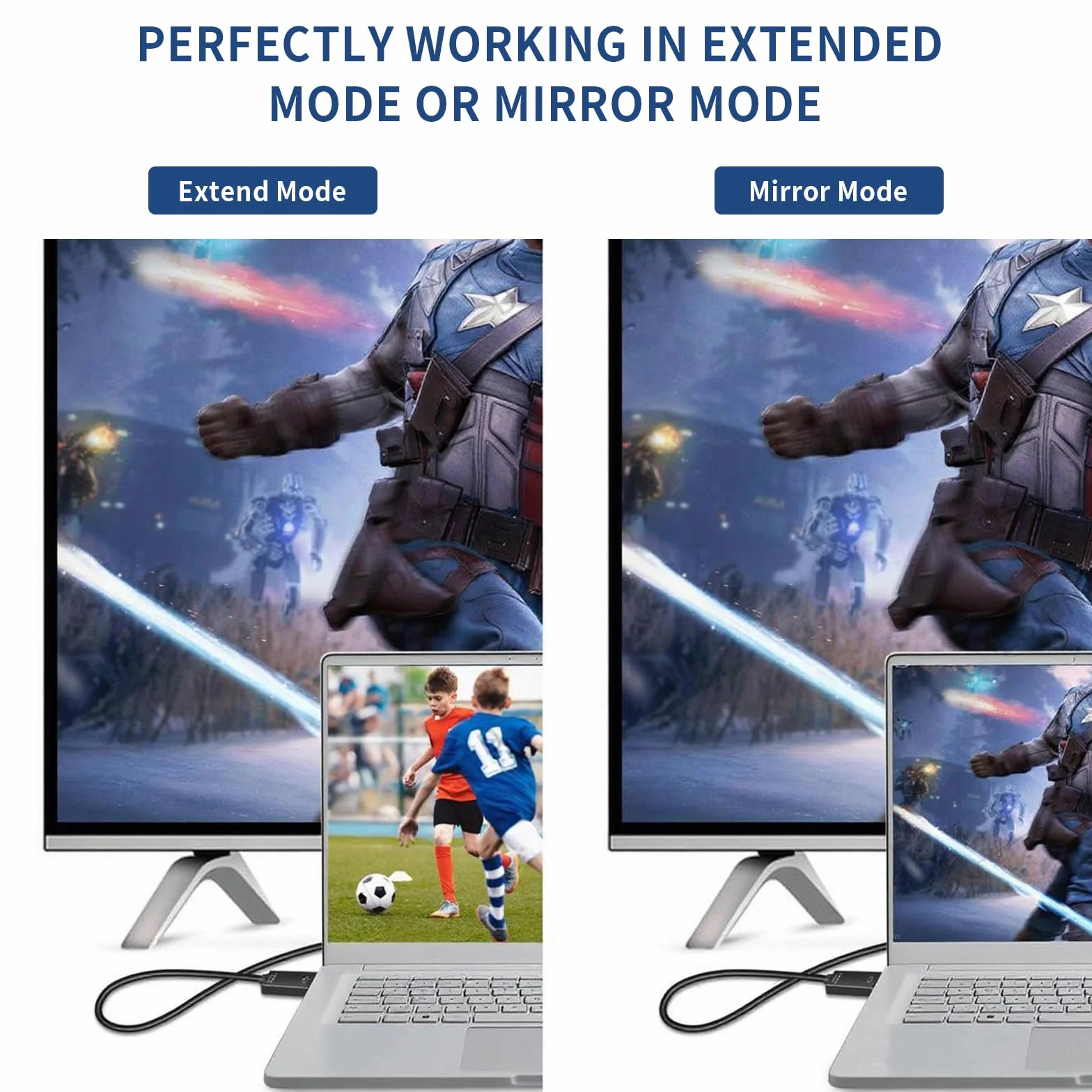 Tobfit 4K Câble DisplayPort vers HDMI 1,8 m - Unidirectionnel DP(Source) vers HDMI(Affichage), 4K@30 Hz/2K@60 Hz 1080p avec taux de rafraîchissement rétrocompatible pour Moniteurs