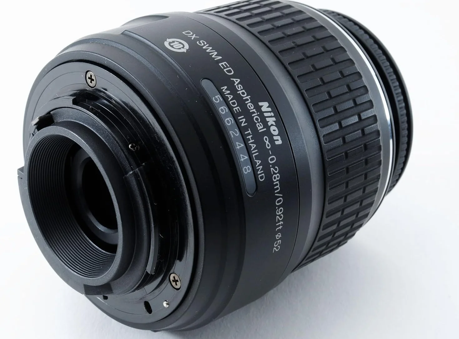 Nikon AF-S DX Zoom-Nikkor 18-55 mm 1:3.5-5.6G Ed II Objectif Noir (renouvelé)