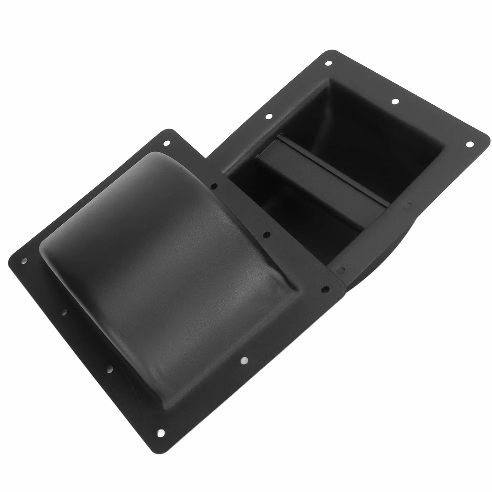 2pcs Poignées de Haut-Parleur, Poignées de Barre D'enceinte Encastrées, Poignée de Transport D'armoire Audio de Remplacement en Acier Professionnel pour Audios de Scène