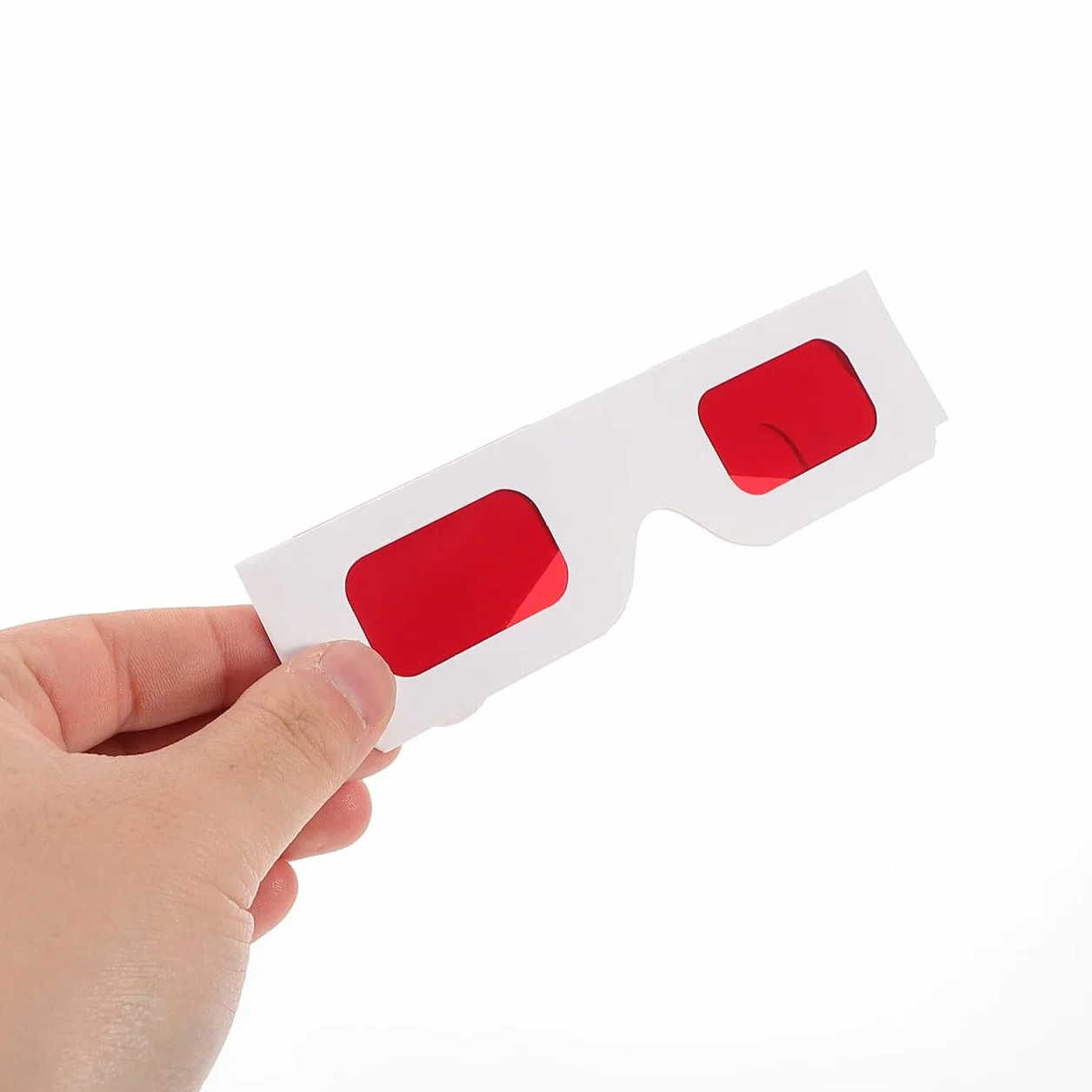 minkissy Lunettes Rouges Enfants 3D 50 Pièces pour Films À Domicile Cadeaux Saint-Valentin Fête Arc-en-Ciel Fournitures Anniversaire Et Récompenses Classe