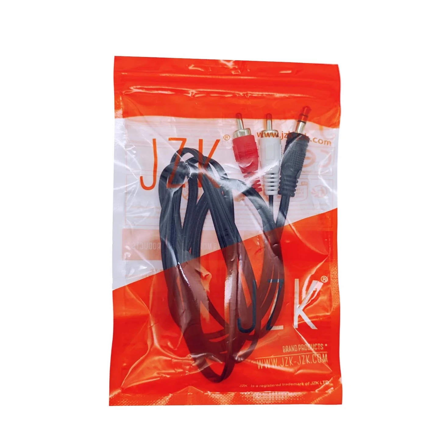 JZK 1,5 M Câble auxiliaire RCA vers 3,5 mm, fil haut-parleur vers connecteur RCA rouge blanc, câble phono mâle vers prise audio 3,5, câble adaptateur prise casque vers phono, câble adaptateur Hifi