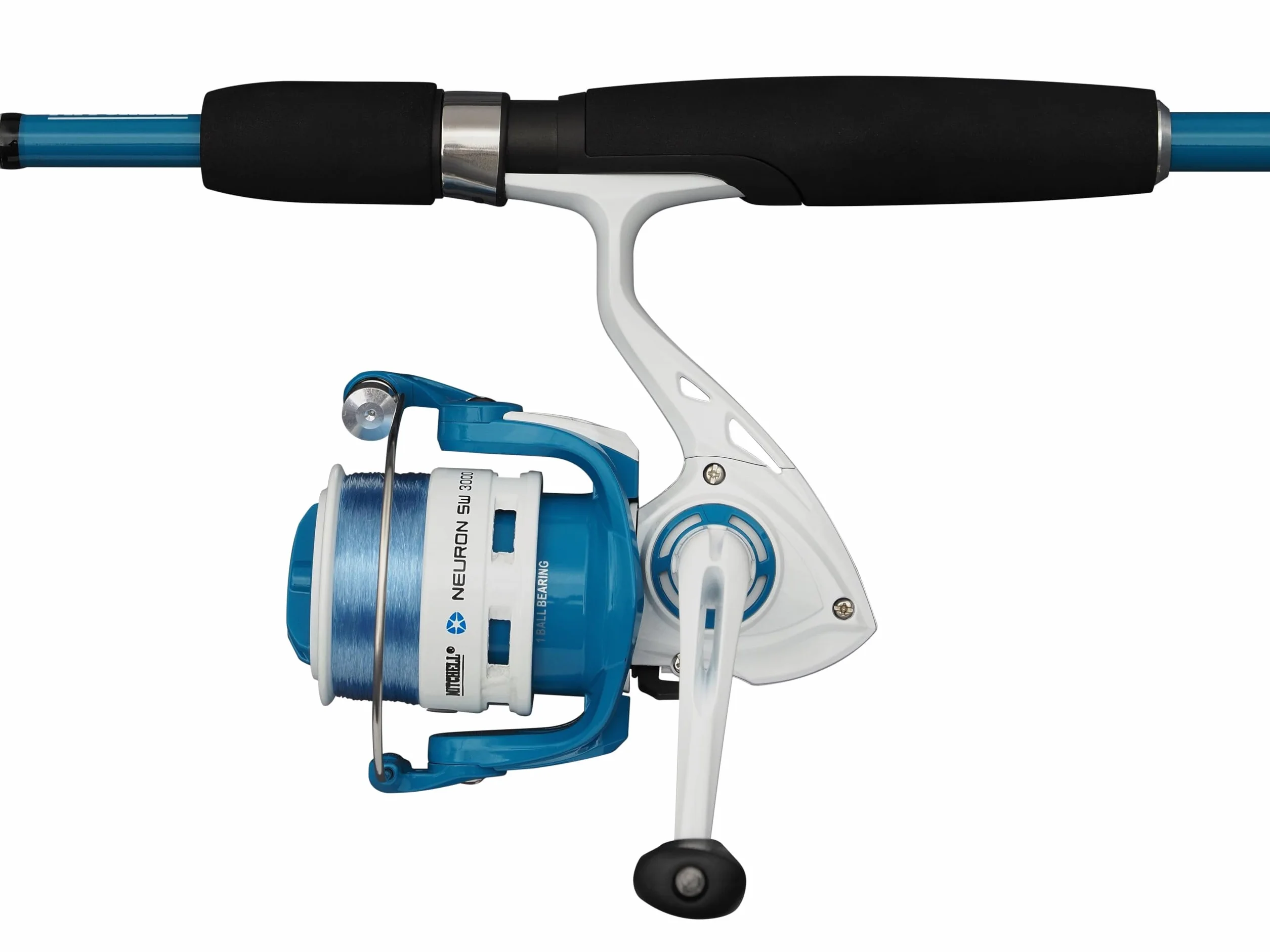 Mitchell Neuron SW II Ensemble canne et moulinet pêche calmar mer 3000 2,10m 10-30g