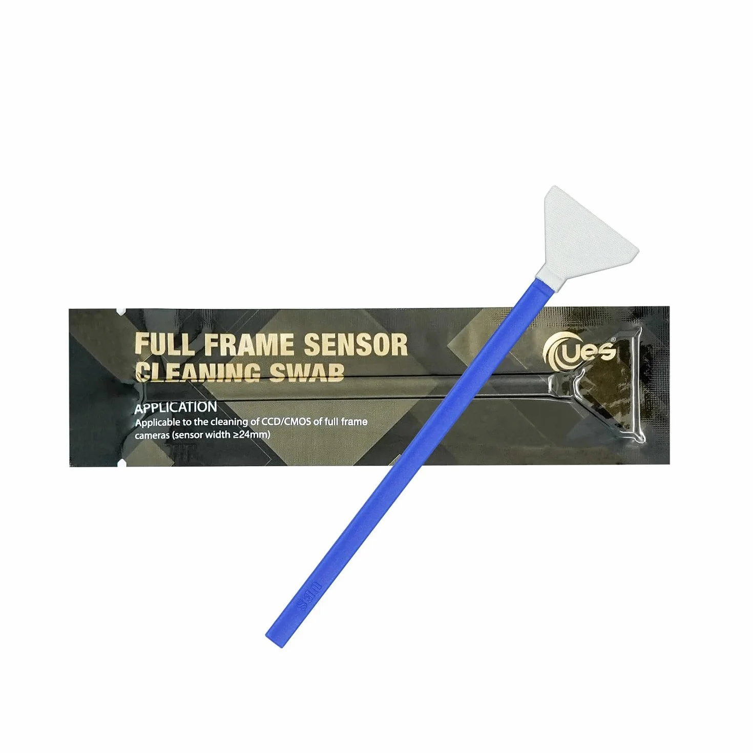 UES FFR24 Kit de Nettoyage Capteur Appareil Photo Plein Format (Hybride et Reflex) – 14 Bâtonnets (24 mm) & 15 ML Liquide Nettoyant – Élimine la Poussière (Compatible avec Canon, Sony, Nikon)