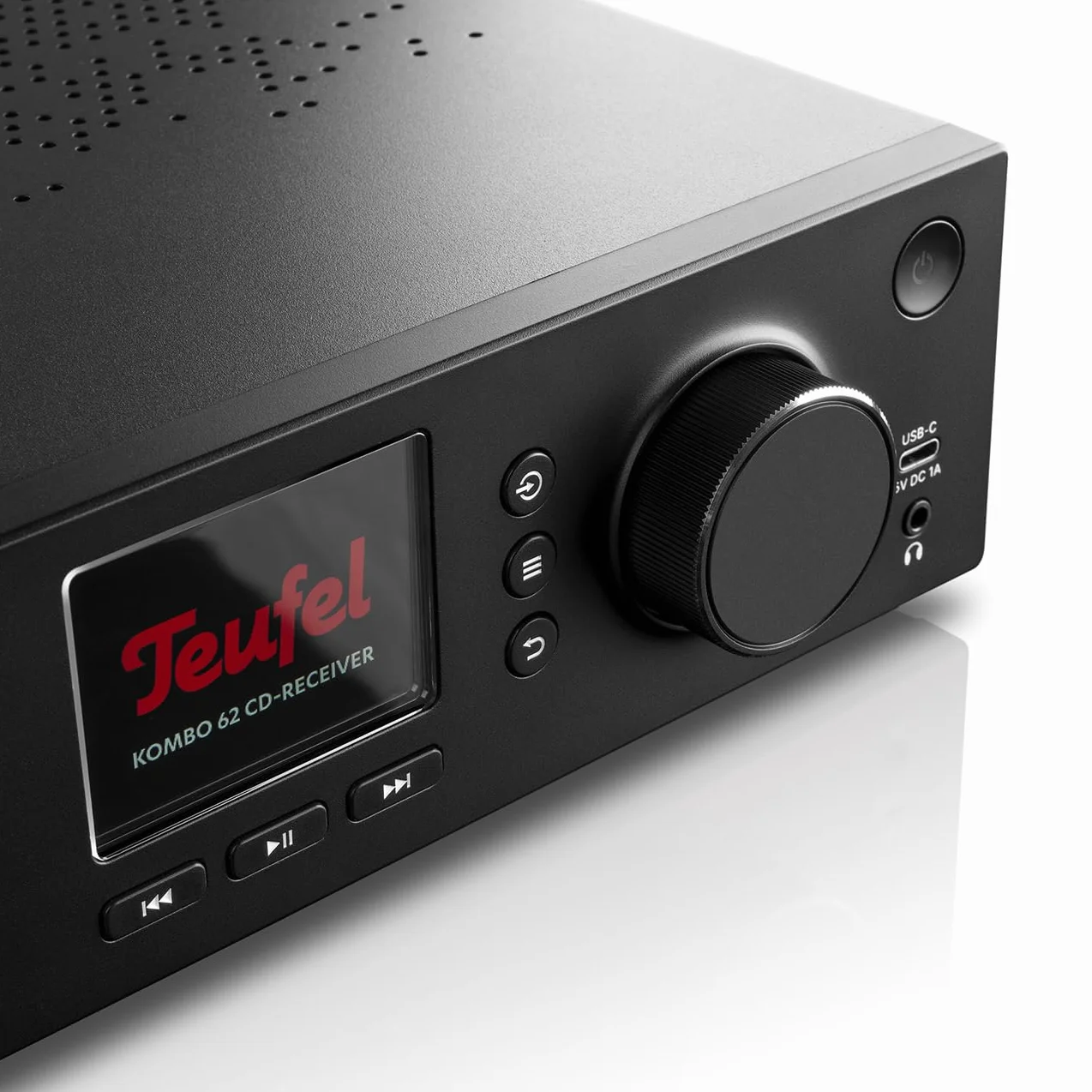 Teufel Ultima 20 KOMBO 3 SE Chaîne HiFi Stéréo Bluetooth CD WiFi Radio DAB+ USB Noir