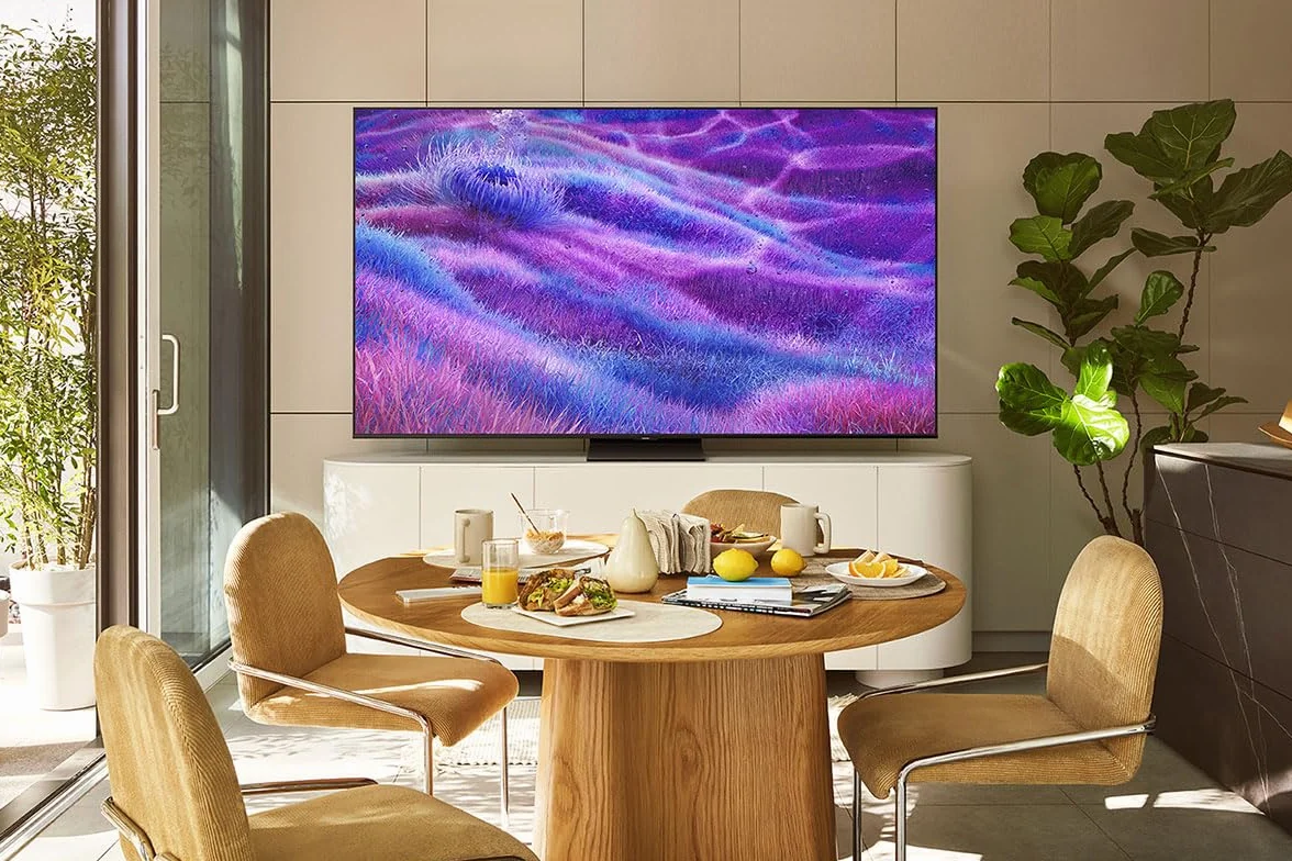 Samsung TV AI Mini LED 55 Pouces Neo QLED QN80F 4K Smart TV HDR Dolby Atmos