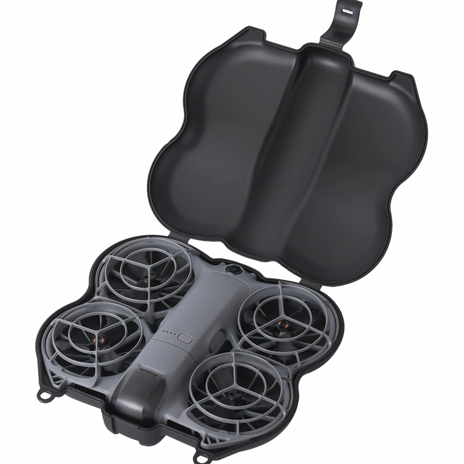 Étui Plastique pour DJI Neo 2 Étui de Transport Drone Sac de Protection Sac de Rangement Drone Accessoires pour DJI Neo 2, Compact Portable Léger (Blcak)