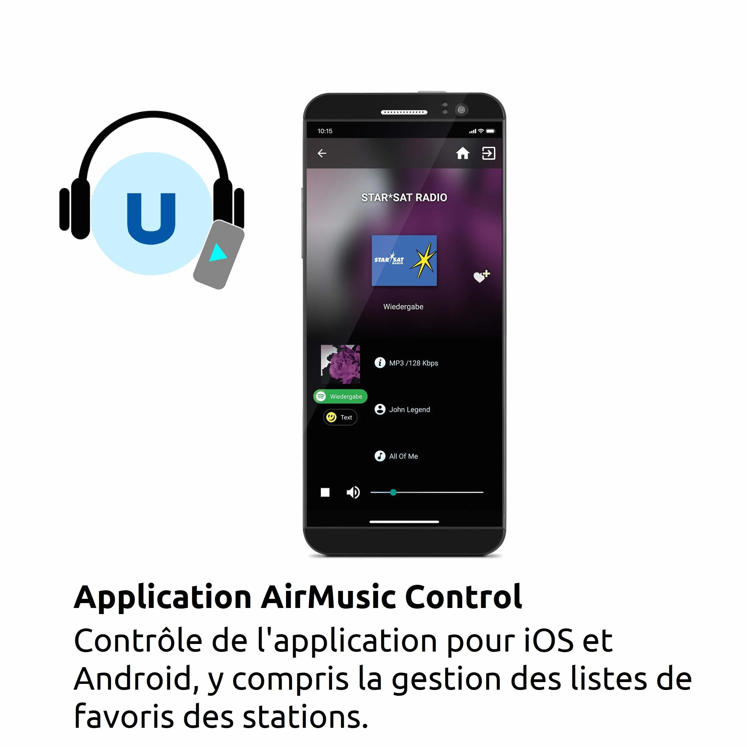 Technisat Radio Internet IR 2 Noir