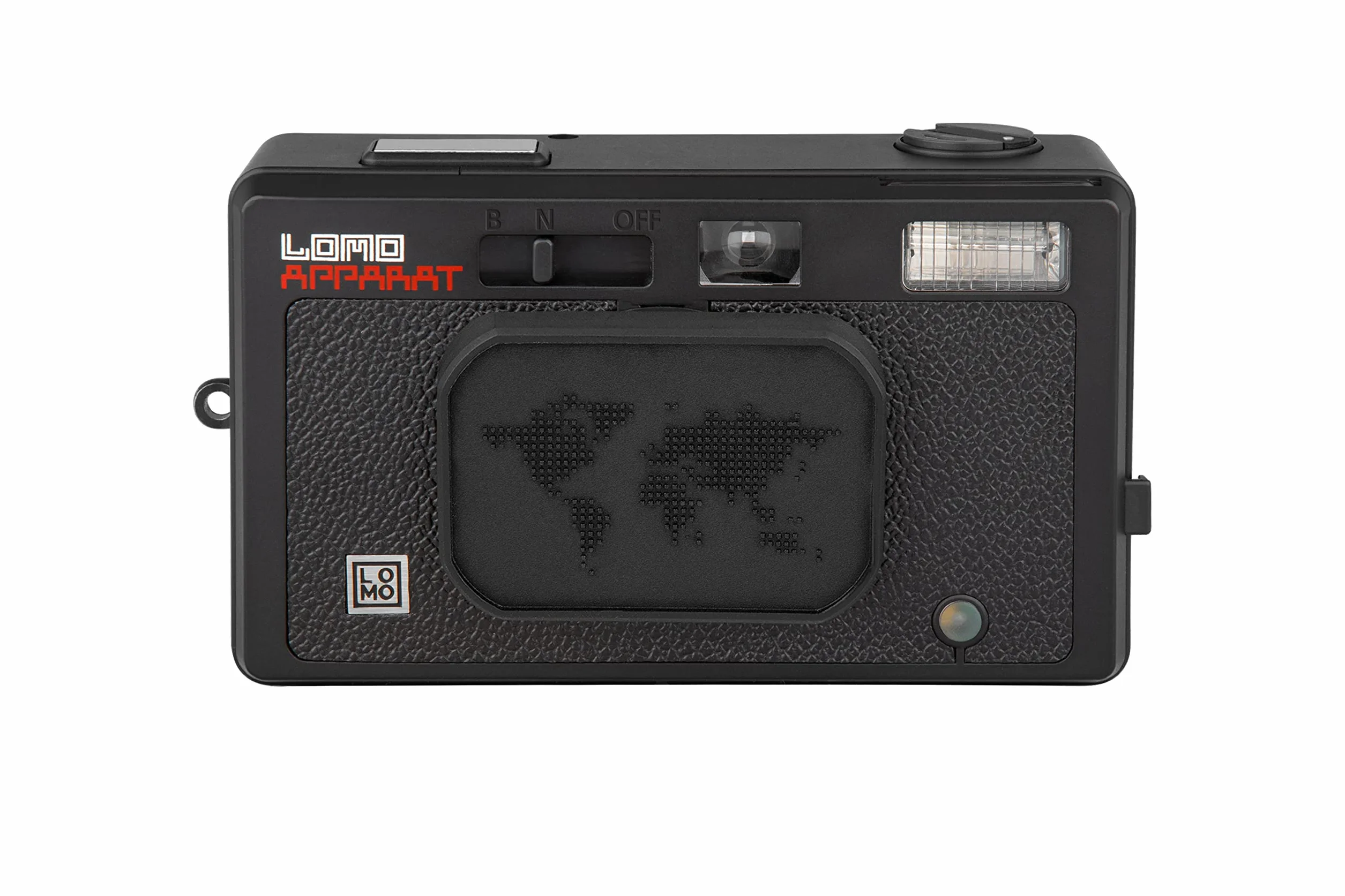 Lomography LomoApparat Appareil photo grand angle 35 mm, flash et filtres couleur intégrés, objectif kaléidoscope, objectif gros plan, splitzer, exposition multiple, longue exposition