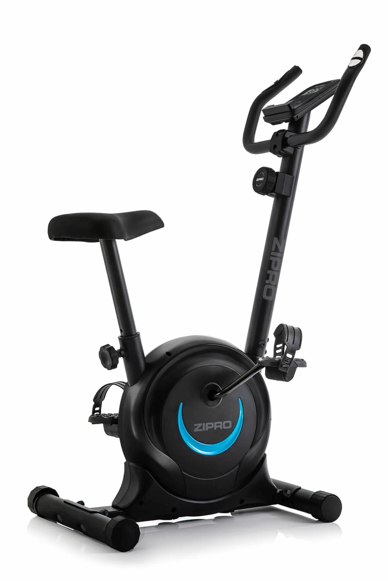 ZIPRO Vélo d'Appartement Adulte Résistance Magnétique 8 Niveaux Écran LCD