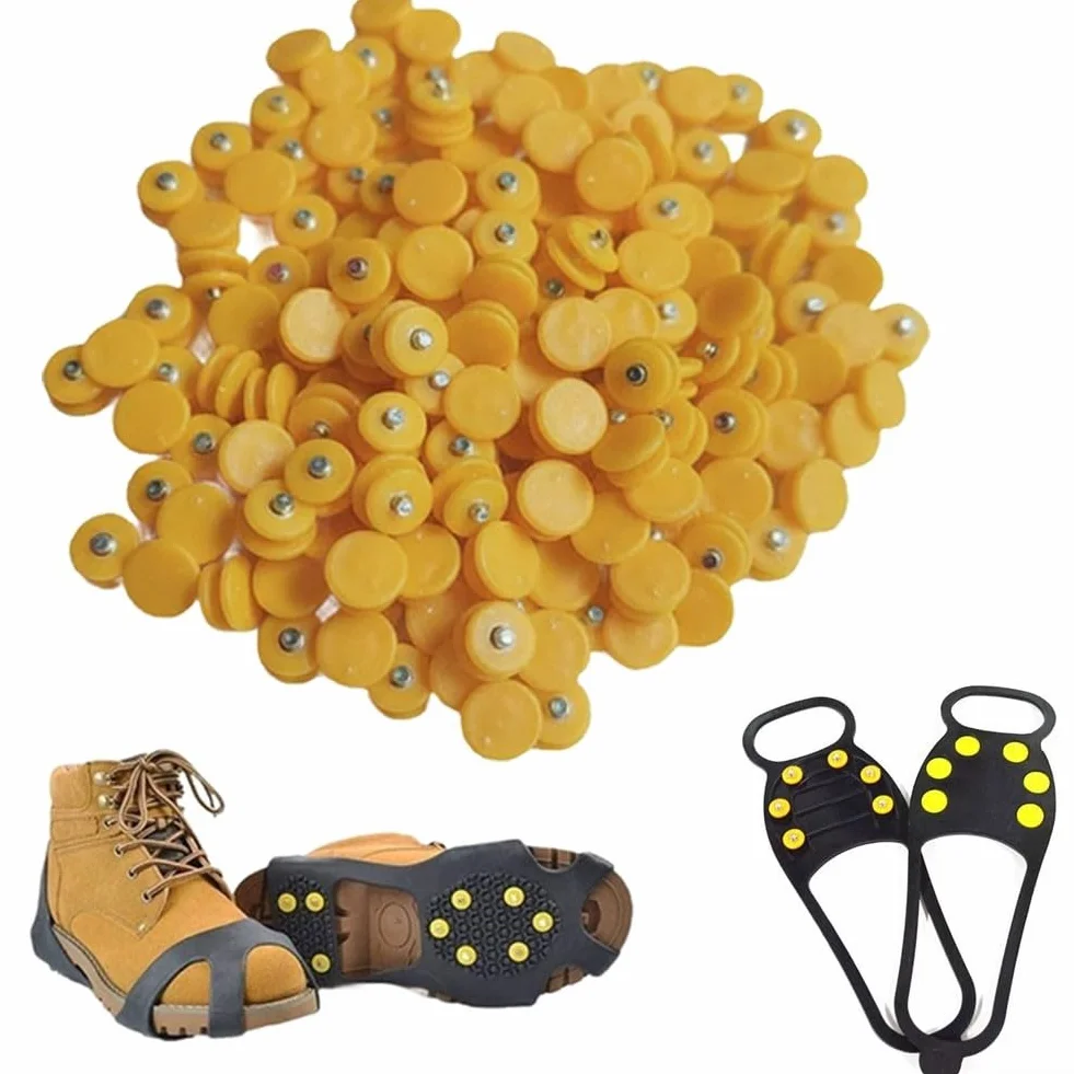 Crampons à glace de rechange en acier pour trail running et bottes de neige
