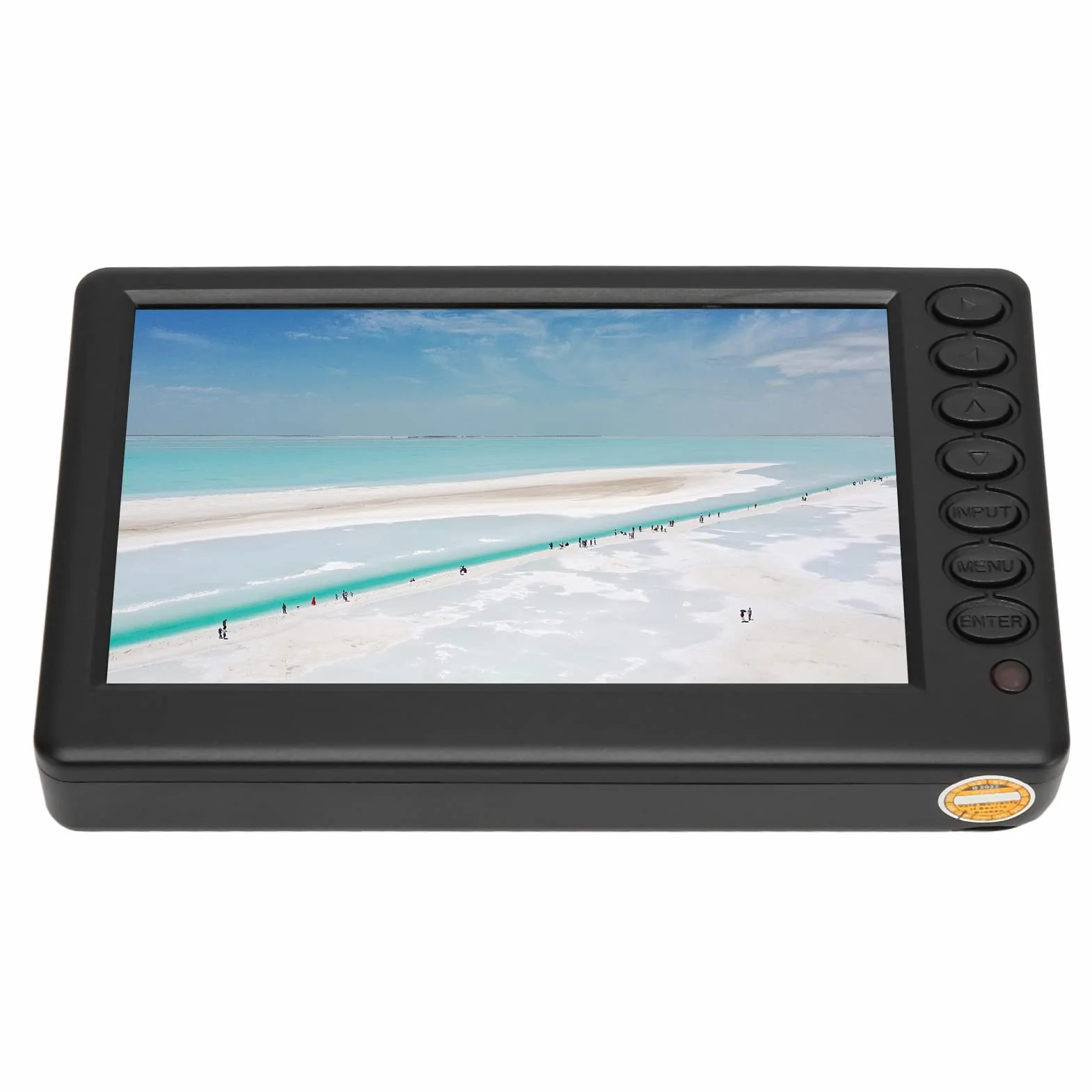 KIMISS Mini Téléviseur Portable 5 Pouces ISDB-T TV Numérique Rechargeable 1080P Radio FM 110-220V