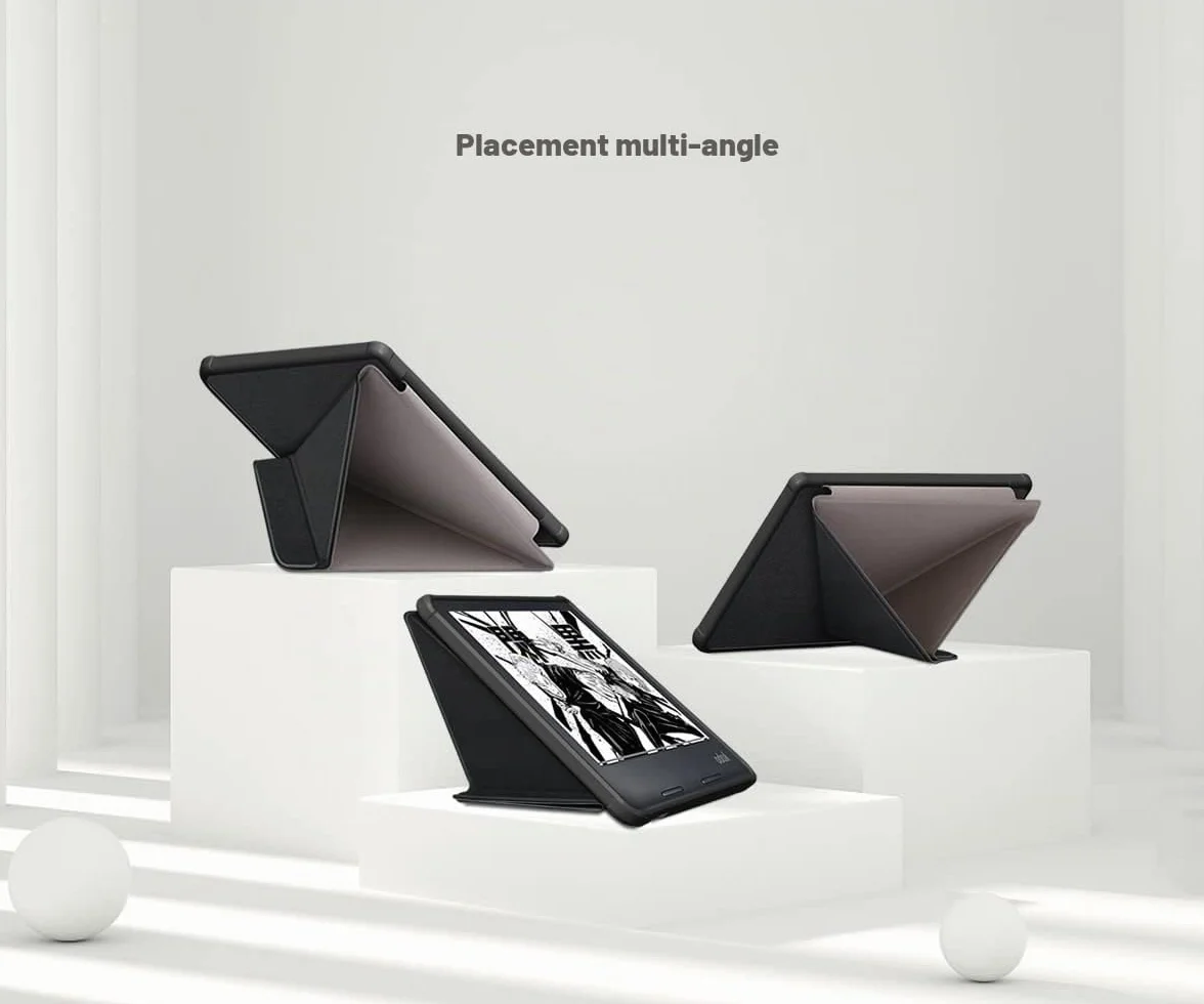 Étui Housse Coque pour Kobo Libra Colour (2024) / Kobo Libra 2 (2021) 7" eReader, Case avec Fonction de Veille/réveil Automatique et Fermeture magnétique,Noir