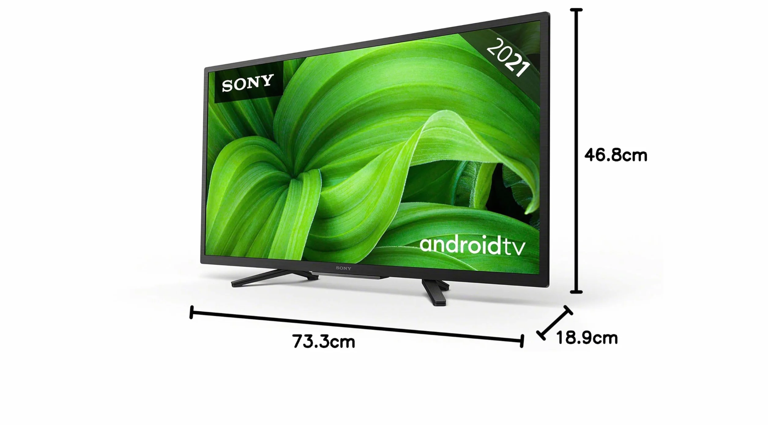 Sony BRAVIA KD-32W800-32 Pouces - HD - High Dynamic Range (HDR) - HDMI inclus- Android TV Noir